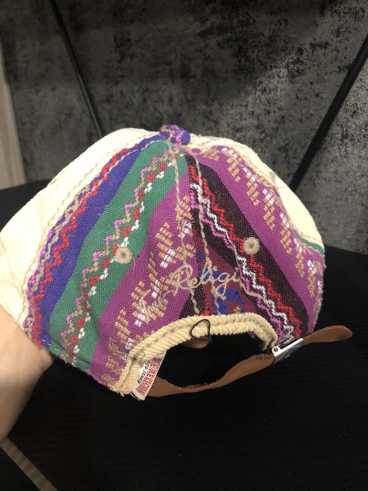 True Religion True Religion distressed corduroy cap Size ONE SIZE - 7 Thumbnail