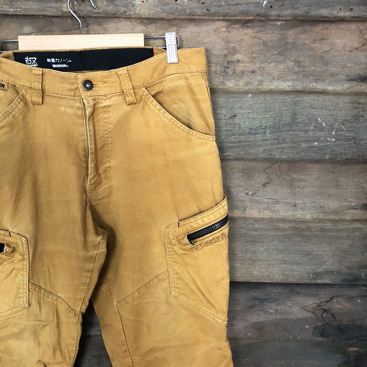 Japanese Brand DL TS Design Brown Multipocket Tactical Cargo Pants #c1003 Size US 30 / EU 46 - 5 Thumbnail