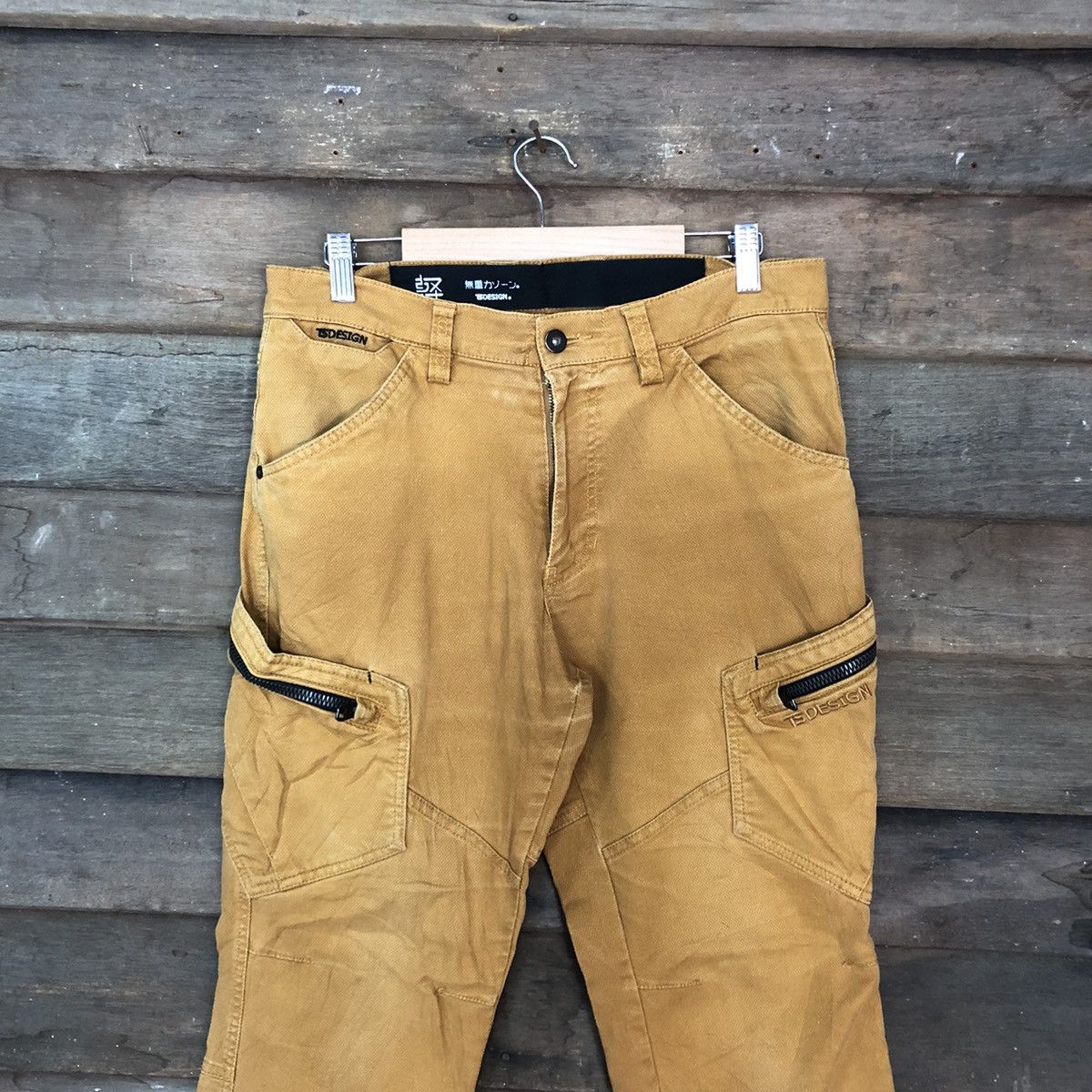 Japanese Brand DL TS Design Brown Multipocket Tactical Cargo Pants #c1003 Size US 30 / EU 46 - 2 Thumbnail