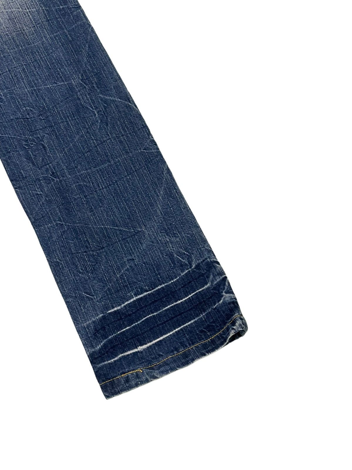 Japanese Brand Acid Wash Jeans Blow by Blue Regular Straight 4🟦3 Size US 29 - 16 Thumbnail