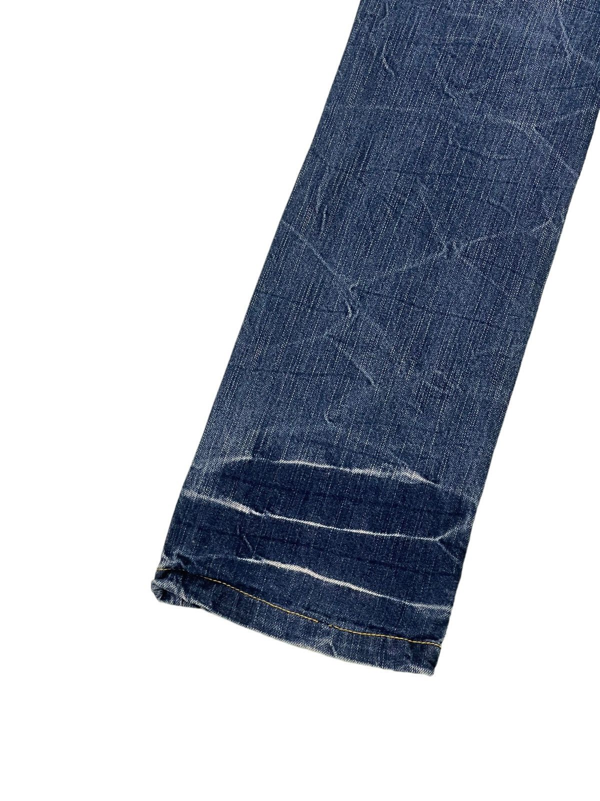 Japanese Brand Acid Wash Jeans Blow by Blue Regular Straight 4🟦3 Size US 29 - 17 Thumbnail