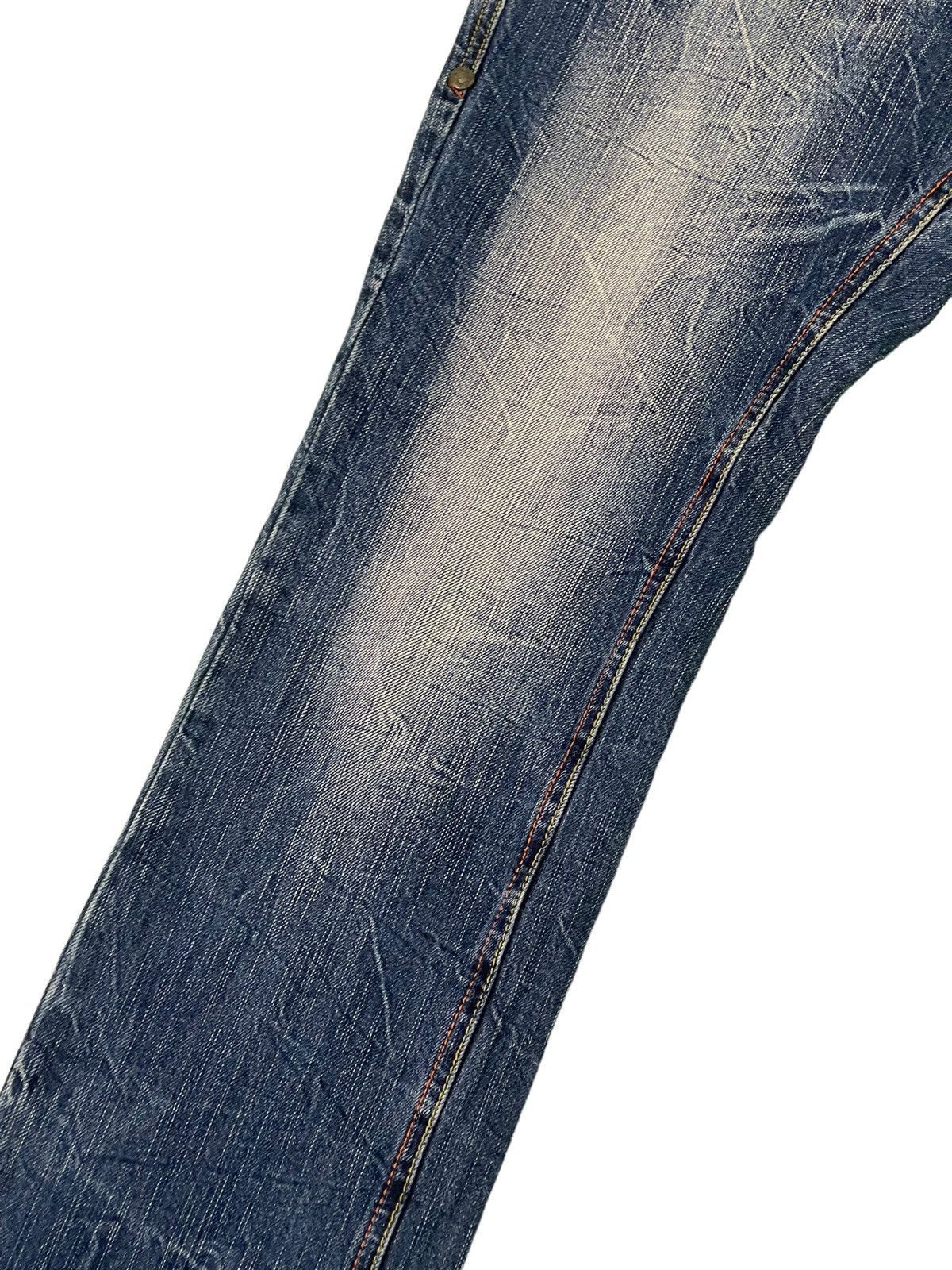 Japanese Brand Acid Wash Jeans Blow by Blue Regular Straight 4🟦3 Size US 29 - 6 Thumbnail