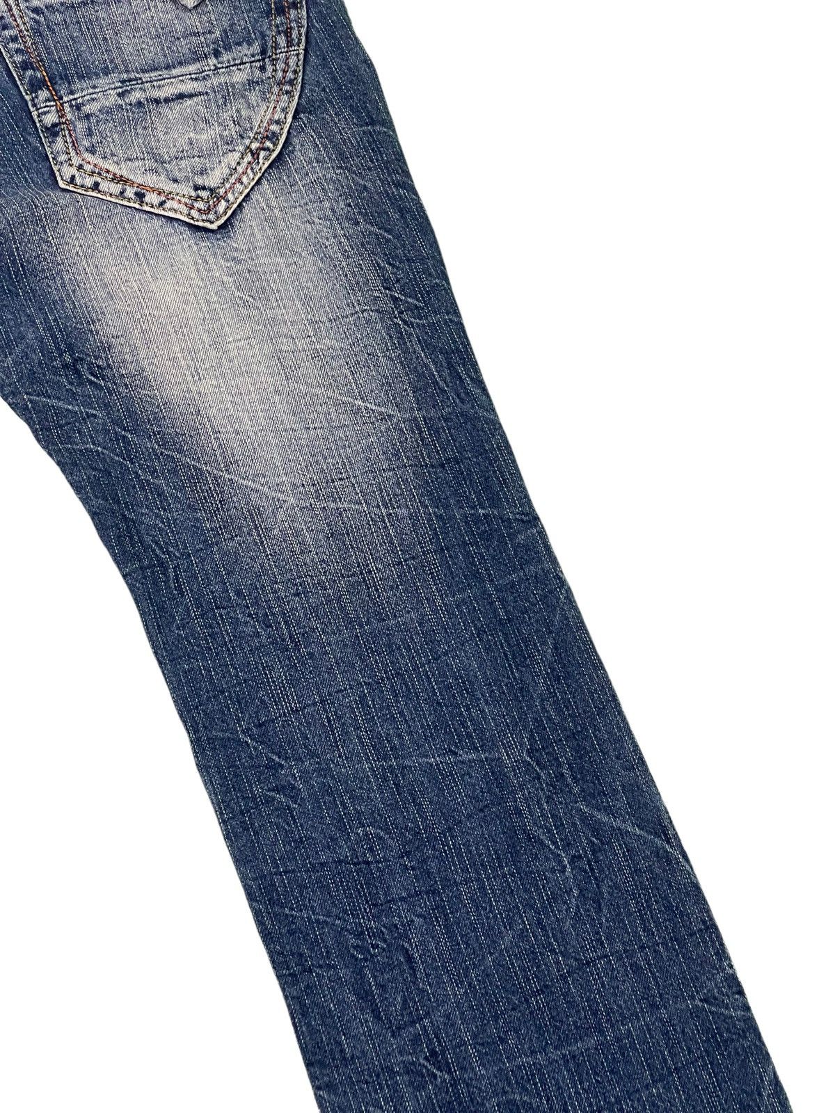 Japanese Brand Acid Wash Jeans Blow by Blue Regular Straight 4🟦3 Size US 29 - 19 Thumbnail