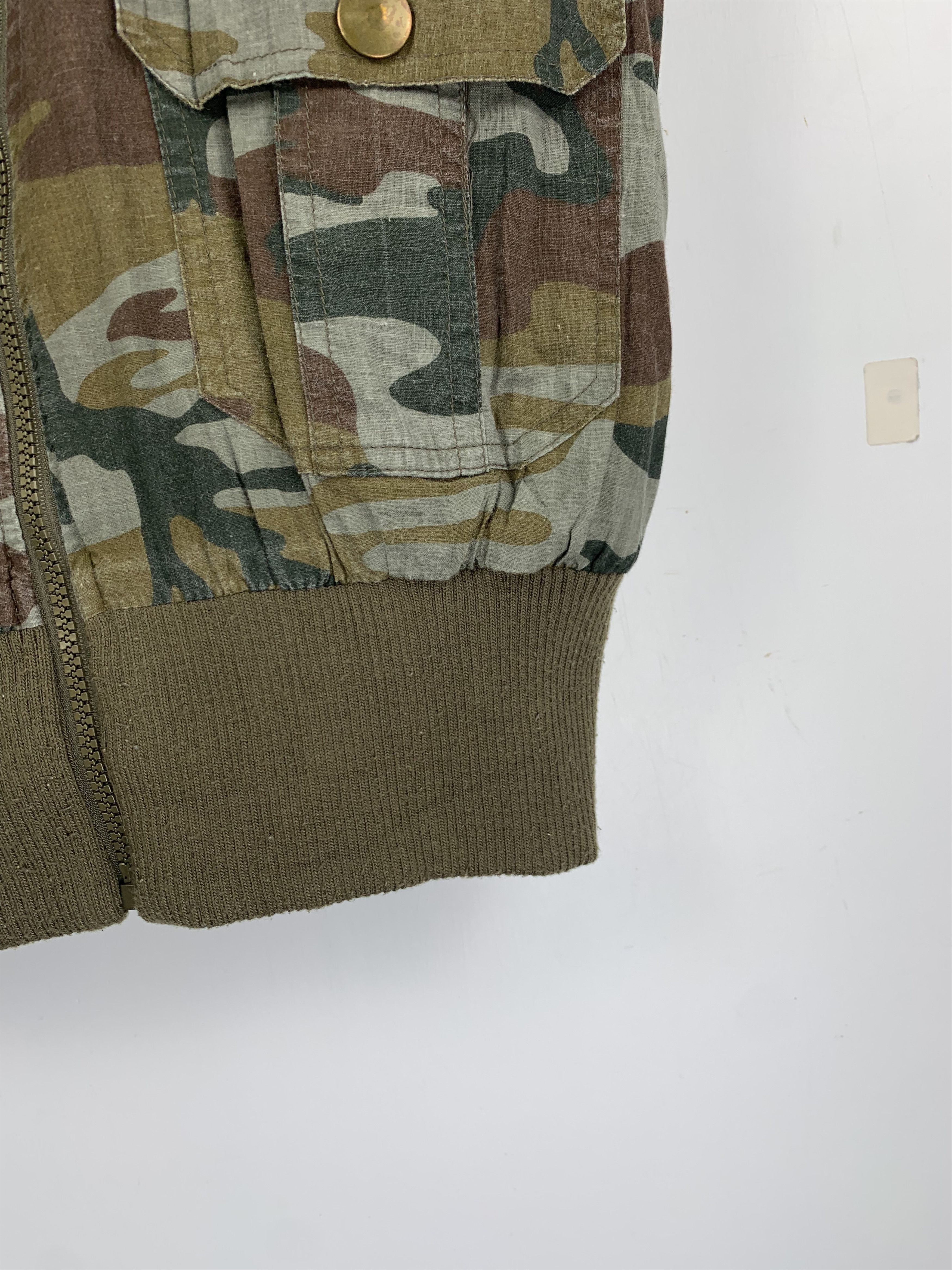 Japanese Brand Vintage SHC Military Reversible Duck Canvas Vest Size US M / EU 48-50 / 2 - 5 Thumbnail