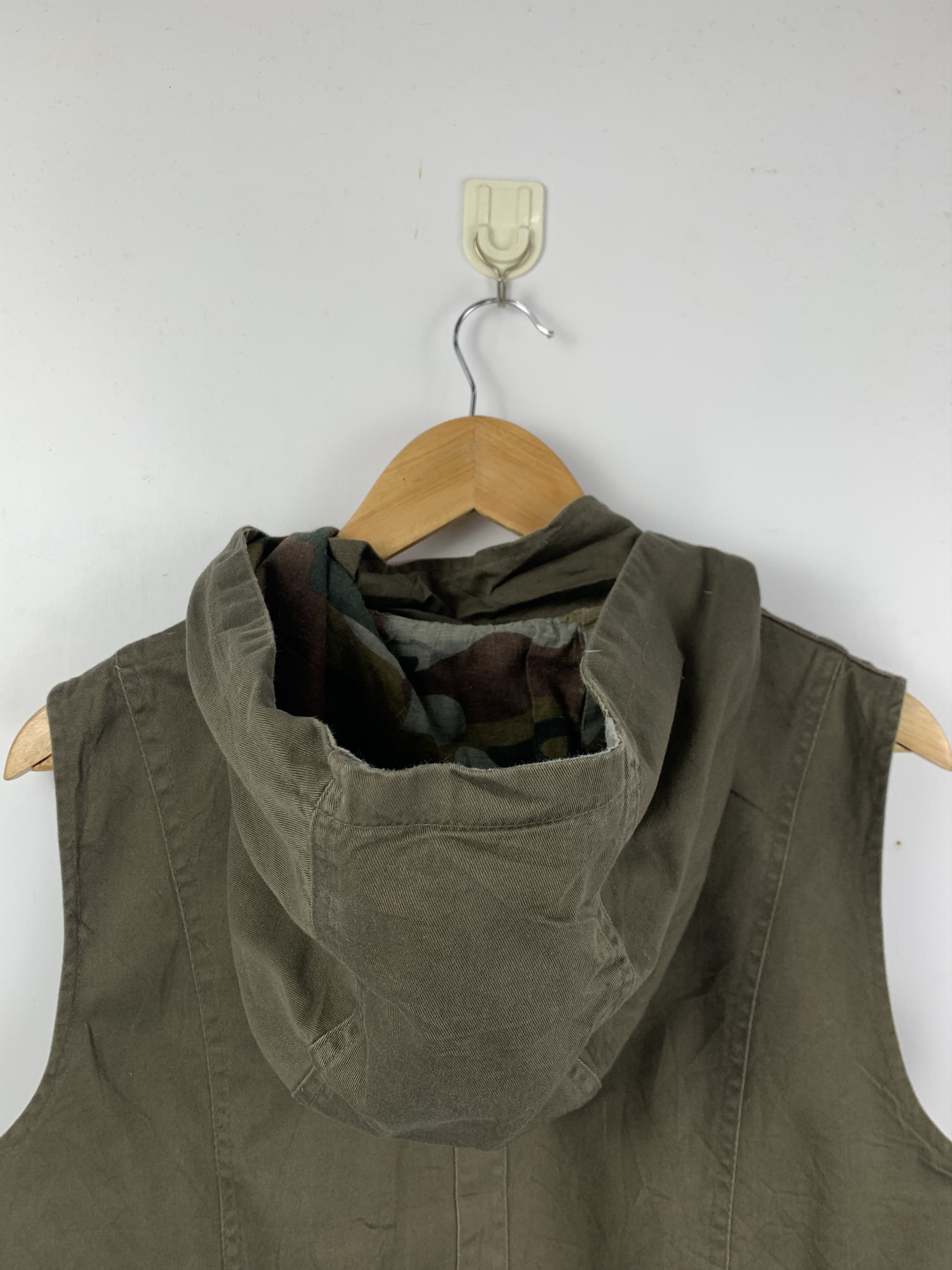 Japanese Brand Vintage SHC Military Reversible Duck Canvas Vest Size US M / EU 48-50 / 2 - 9 Thumbnail