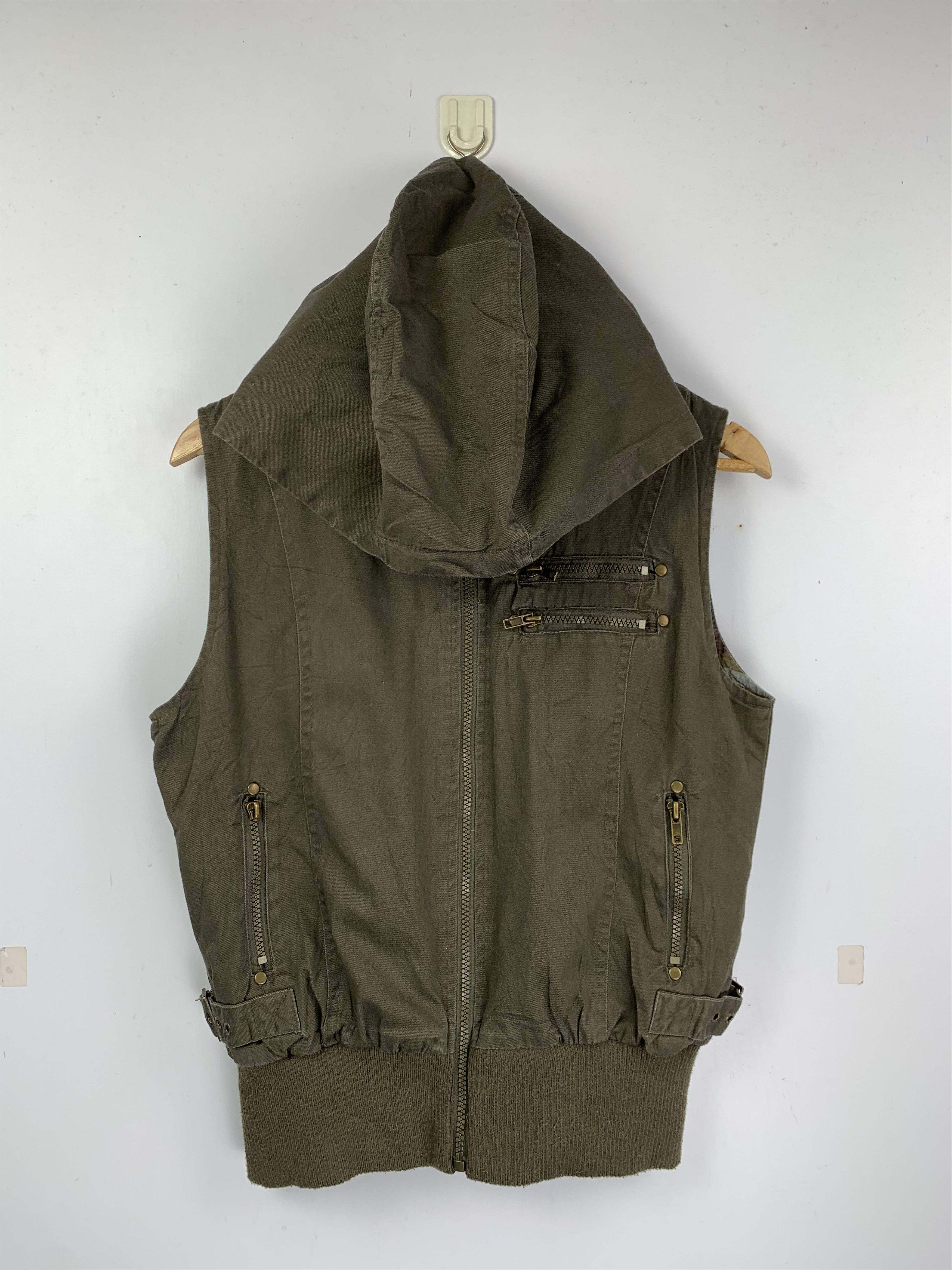 Japanese Brand Vintage SHC Military Reversible Duck Canvas Vest Size US M / EU 48-50 / 2 - 7 Thumbnail