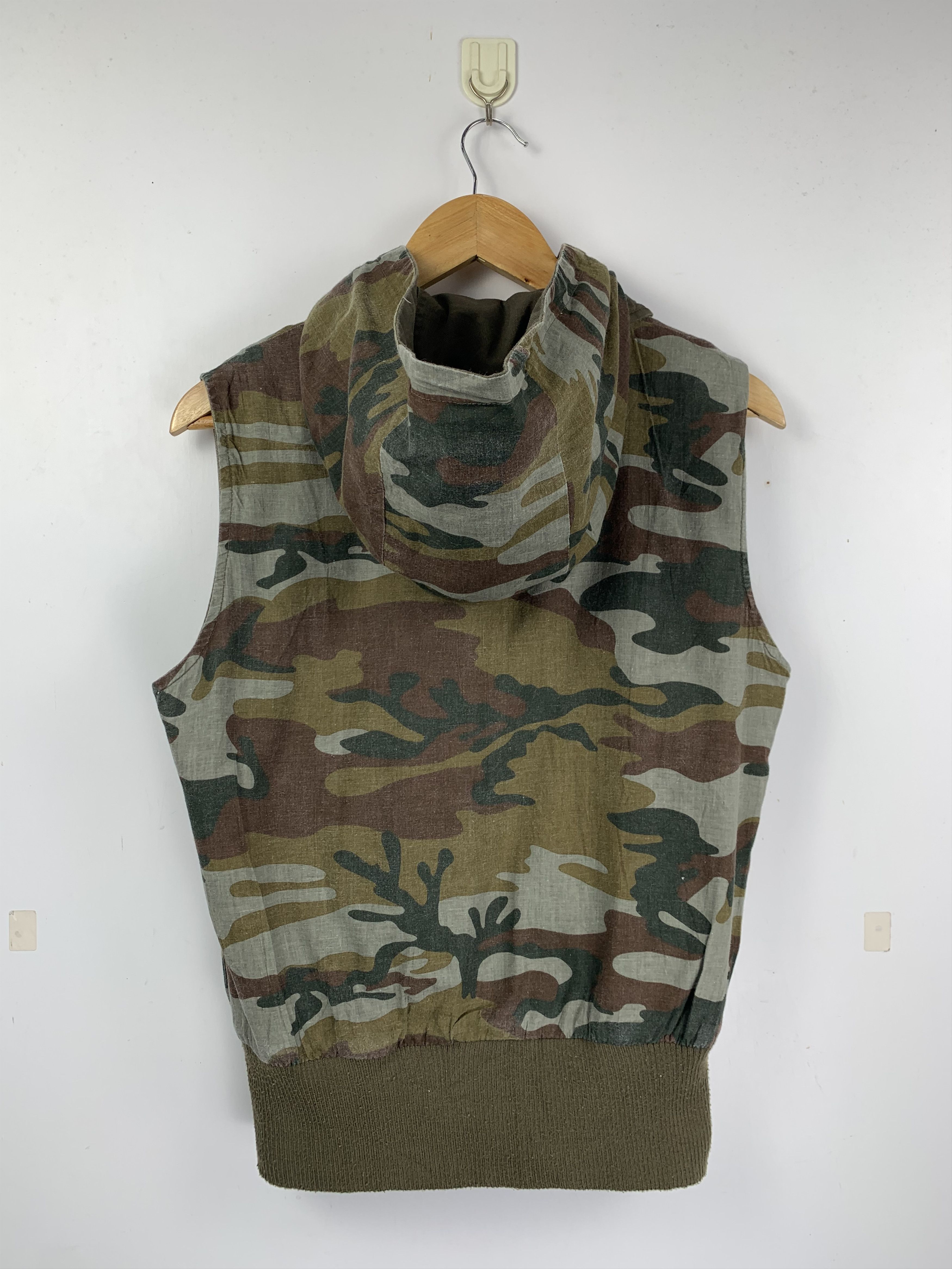 Japanese Brand Vintage SHC Military Reversible Duck Canvas Vest Size US M / EU 48-50 / 2 - 3 Thumbnail