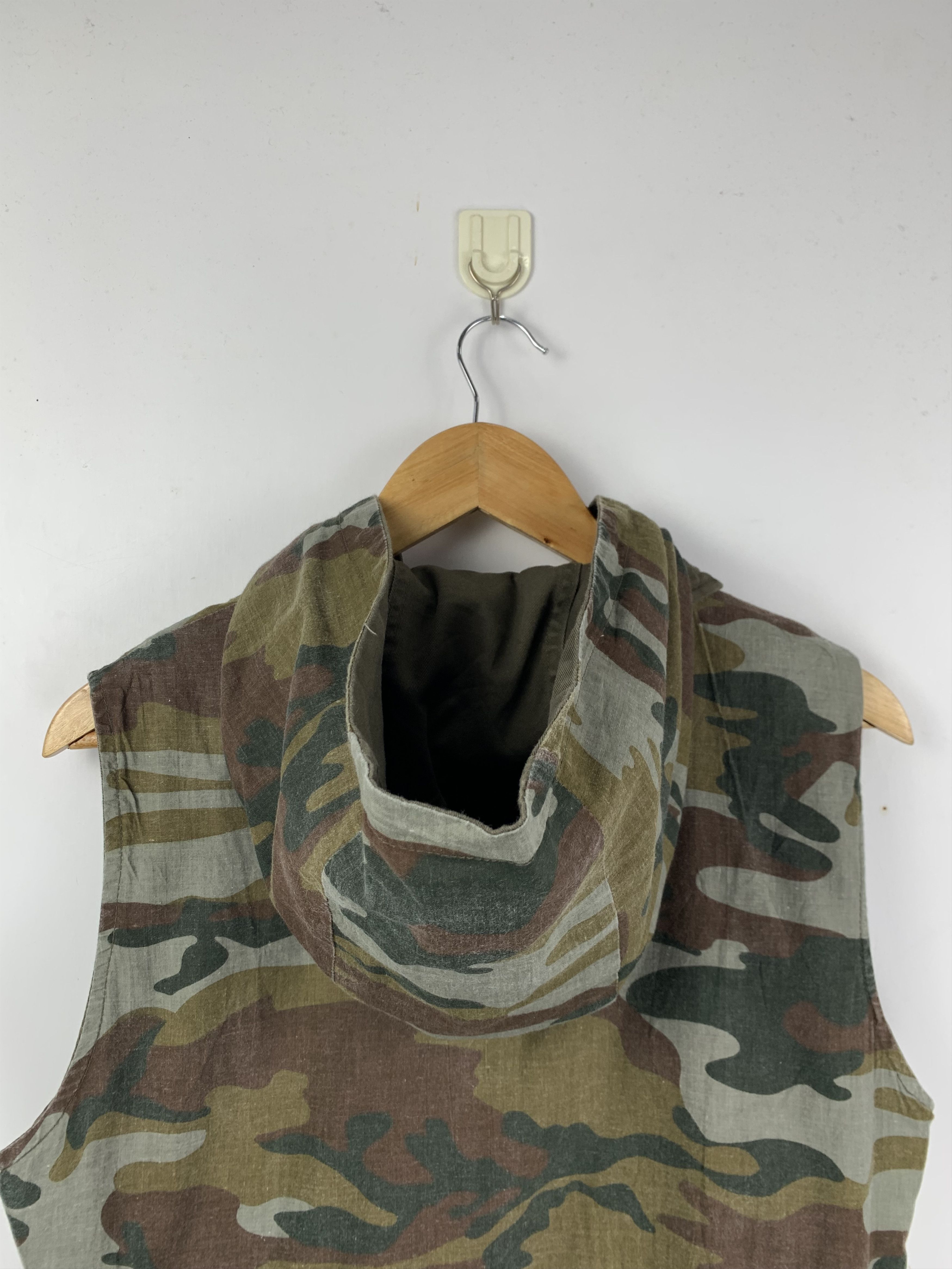 Japanese Brand Vintage SHC Military Reversible Duck Canvas Vest Size US M / EU 48-50 / 2 - 4 Thumbnail