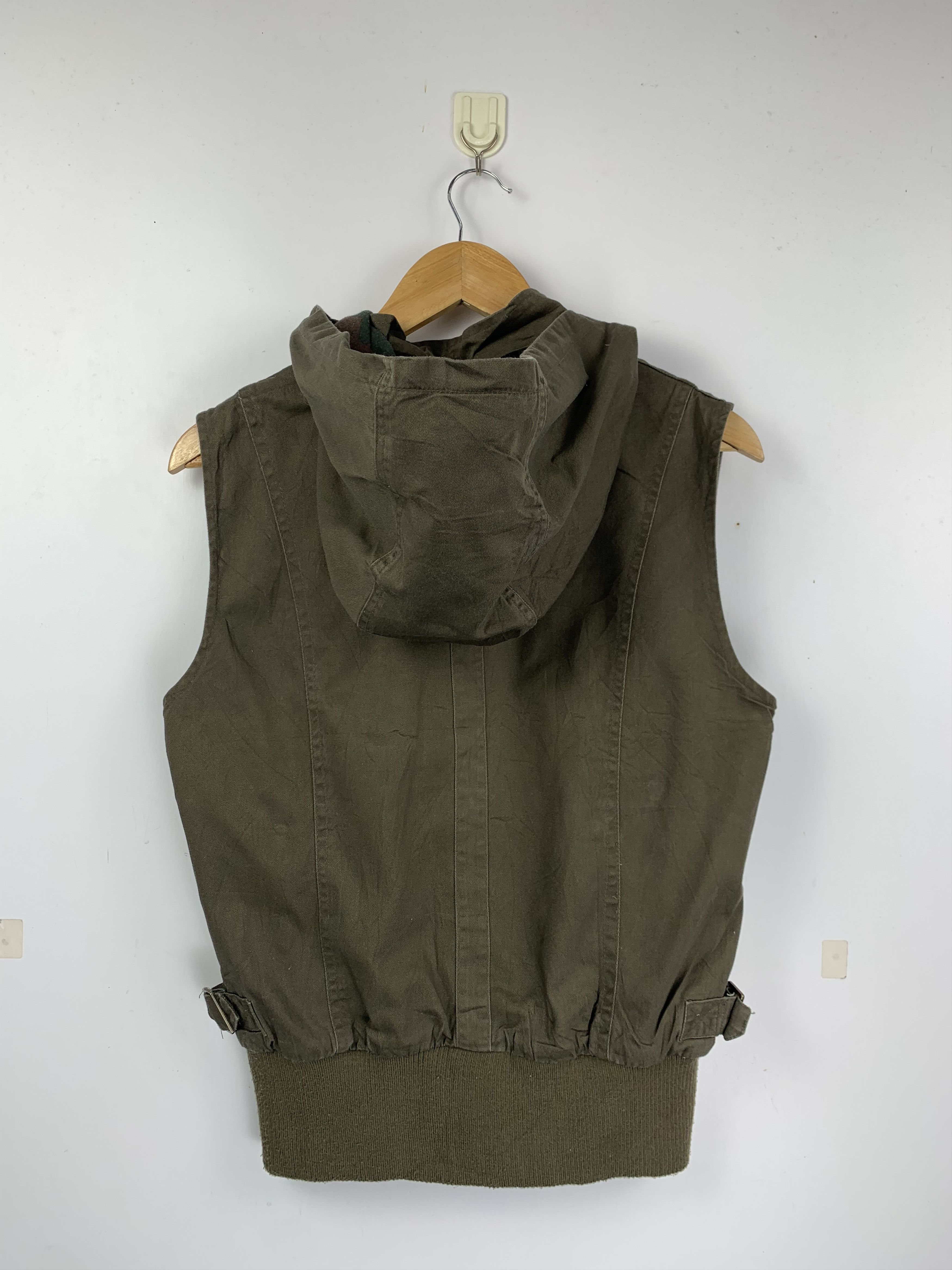 Japanese Brand Vintage SHC Military Reversible Duck Canvas Vest Size US M / EU 48-50 / 2 - 8 Thumbnail