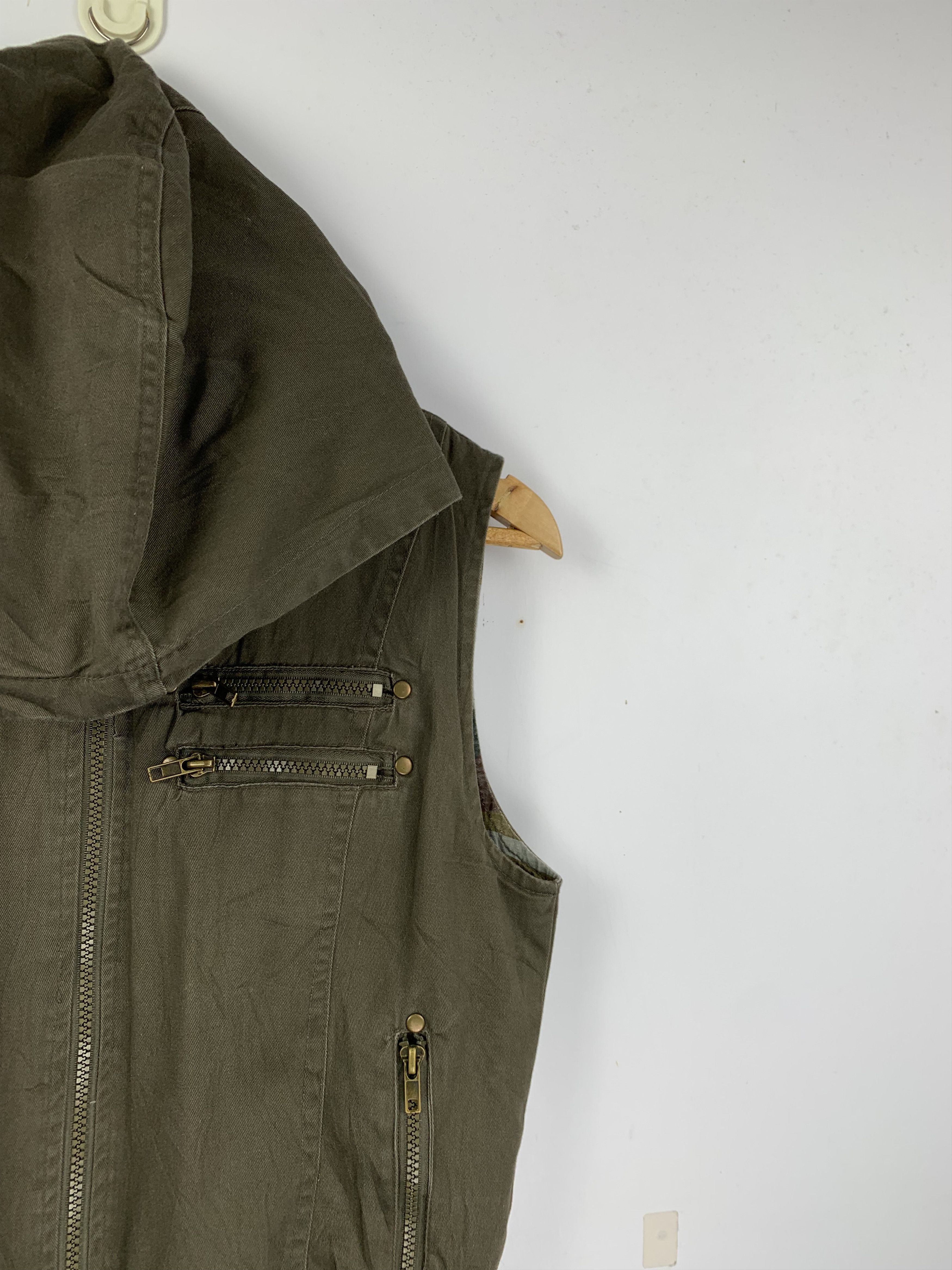 Japanese Brand Vintage SHC Military Reversible Duck Canvas Vest Size US M / EU 48-50 / 2 - 11 Thumbnail