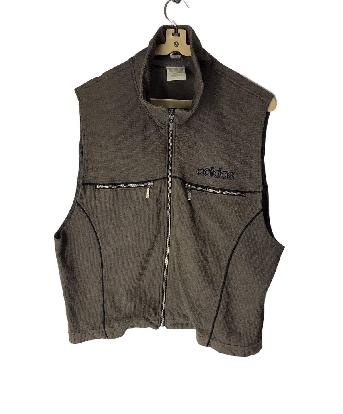 Adidas × Descente × Vintage Vintage adidas sleeveless zipper Size US M / EU 48-50 / 2 - 2 Thumbnail