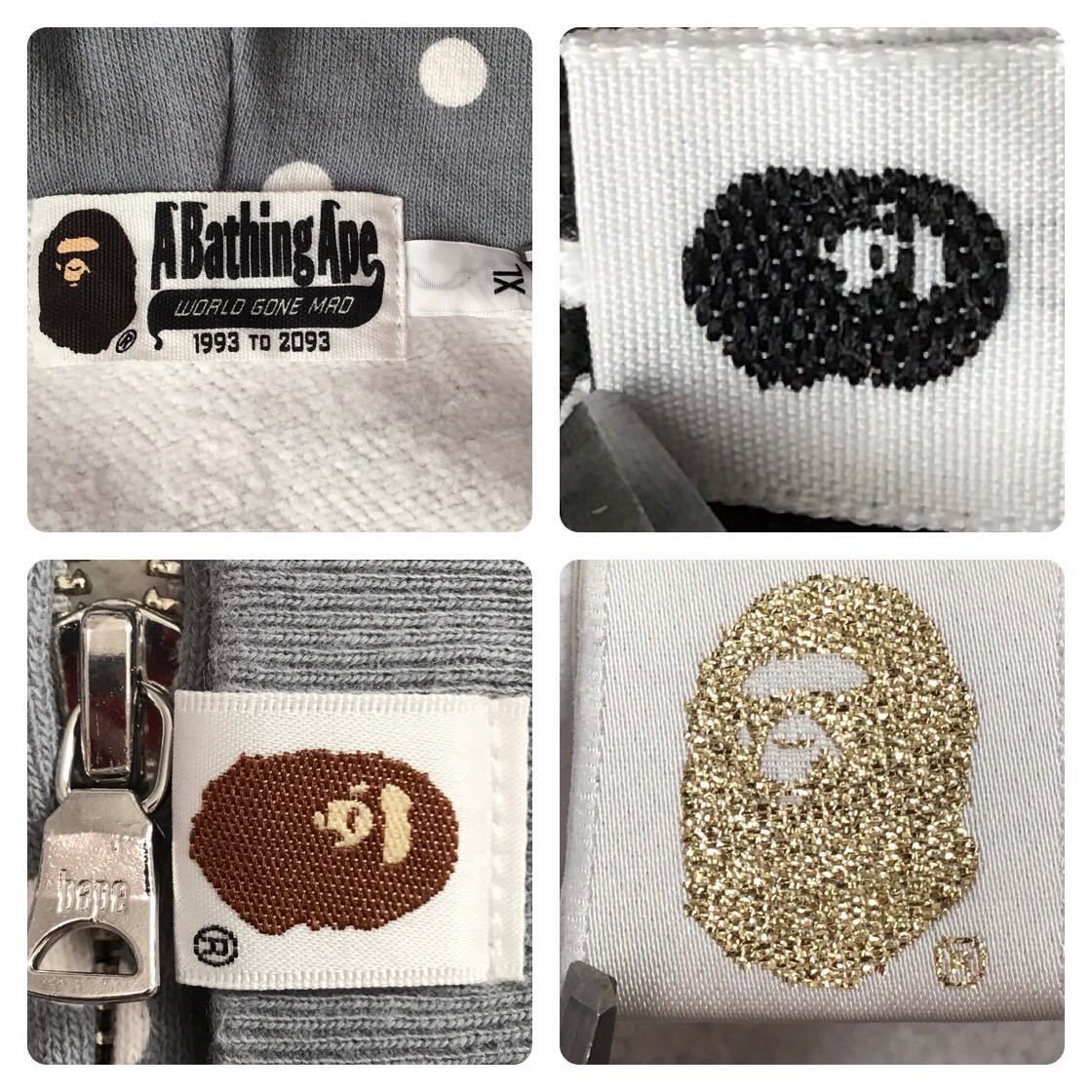Bape BAPE Dot shark full zip hoodie a bathing ape NIGO Size US XL / EU 56 / 4 - 7 Thumbnail