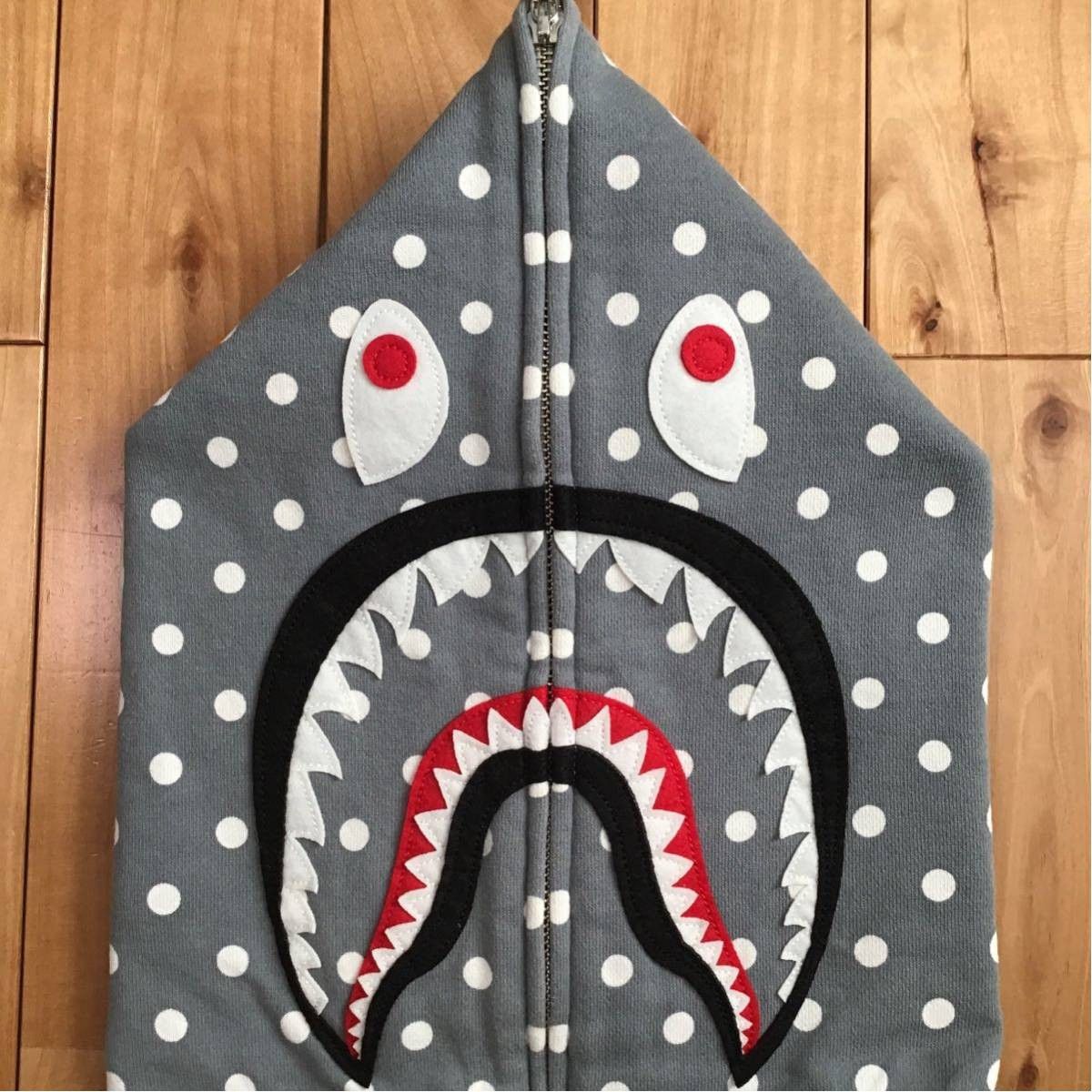 Bape BAPE Dot shark full zip hoodie a bathing ape NIGO Size US XL / EU 56 / 4 - 2 Thumbnail