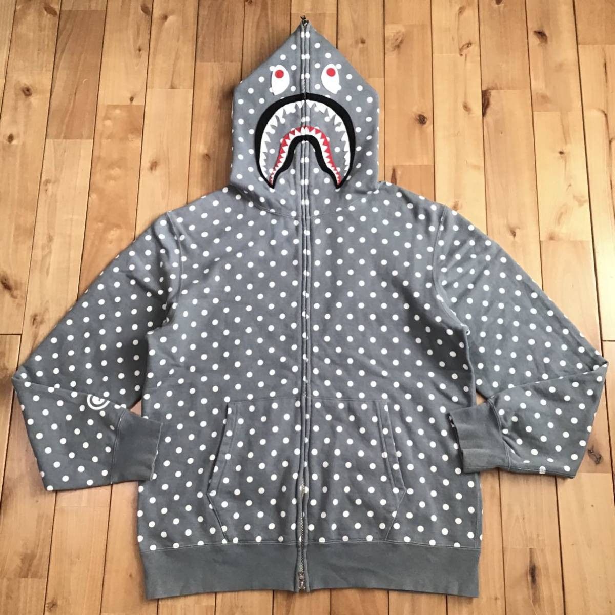 Bape BAPE Dot shark full zip hoodie a bathing ape NIGO Size US XL / EU 56 / 4 - 1 Thumbnail