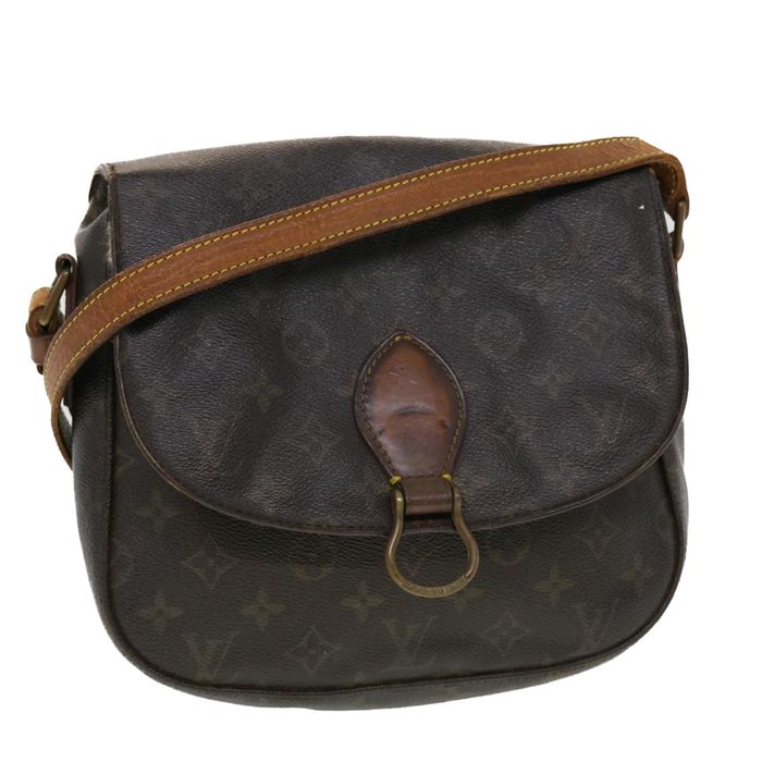 Louis Vuitton Monogram Saint Cloud GM Shoulder Cross Body Bag M51242