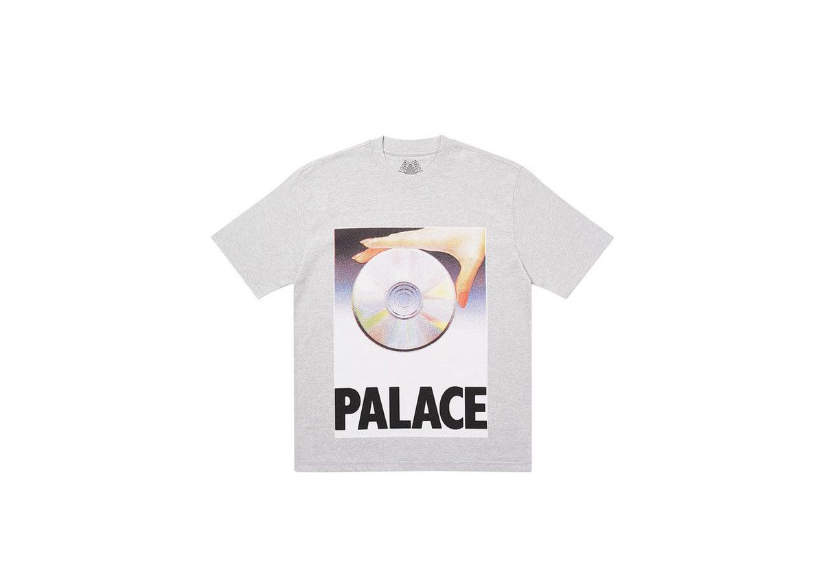 Pre-owned Hype X Palace See-d T-shirt Grey Marl - Medium