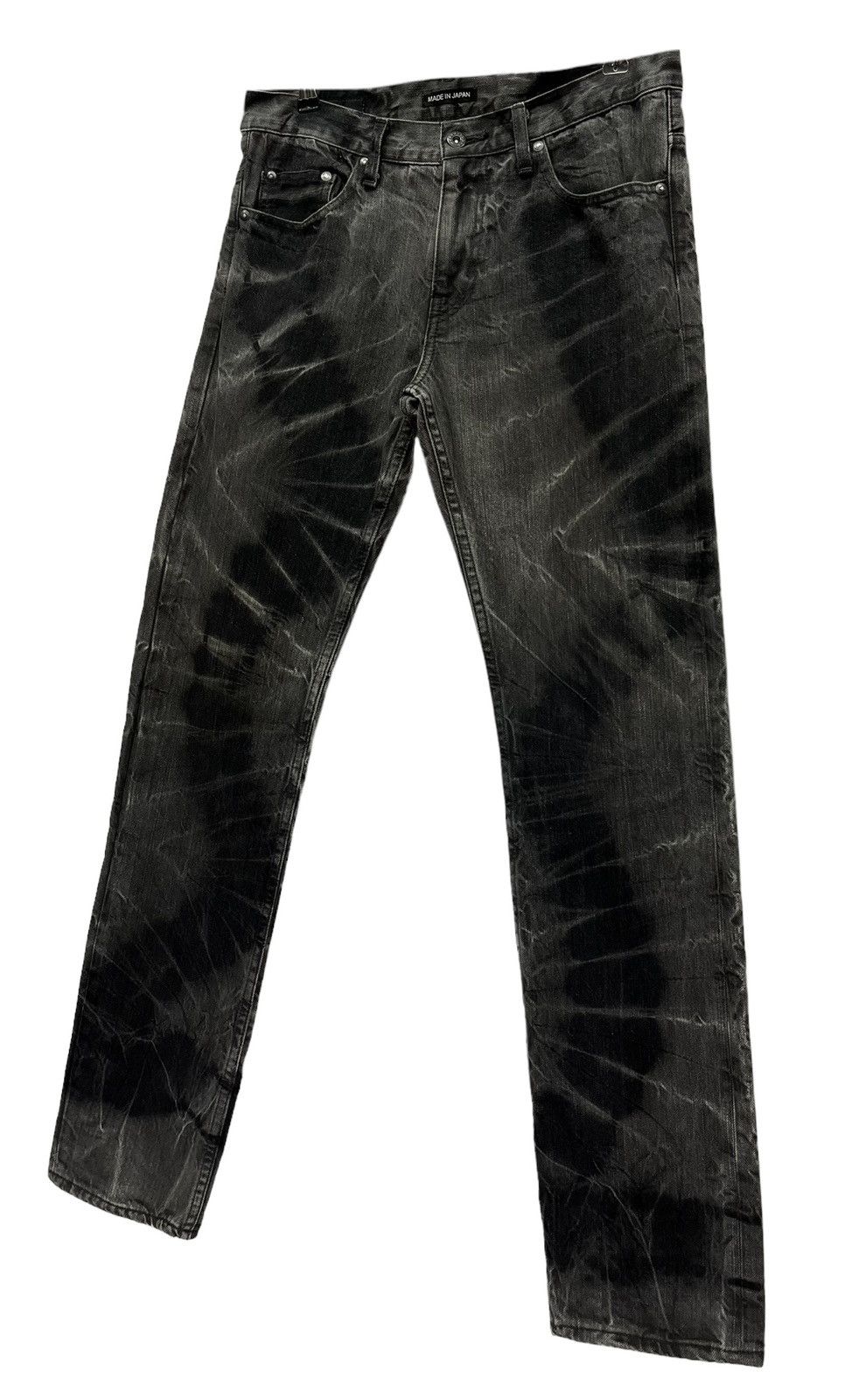 Beams Japan Vintage Beams Japan Tie-Dye Denim Jeans Made in Japan Sz 31 Size US 31 - 3 Thumbnail