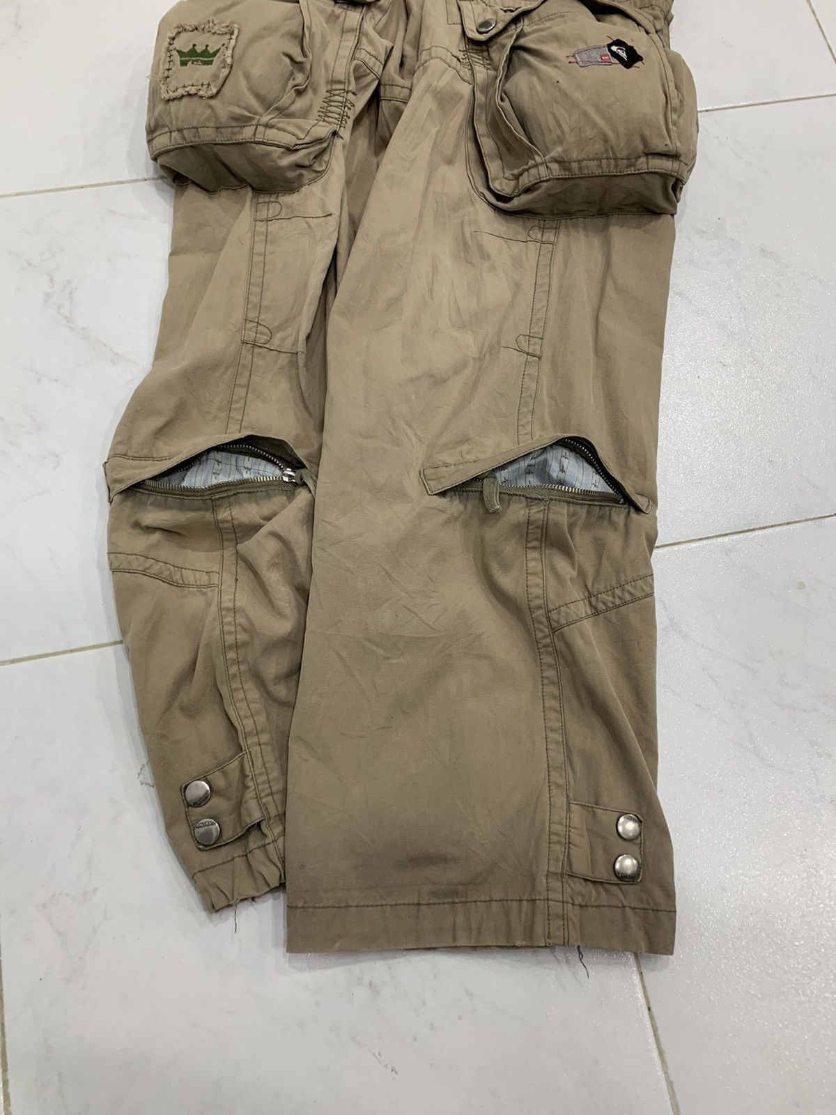 Quiksilver Quicksilver Multipocket Cargo Pants Size US 34 / EU 50 - 9 Thumbnail