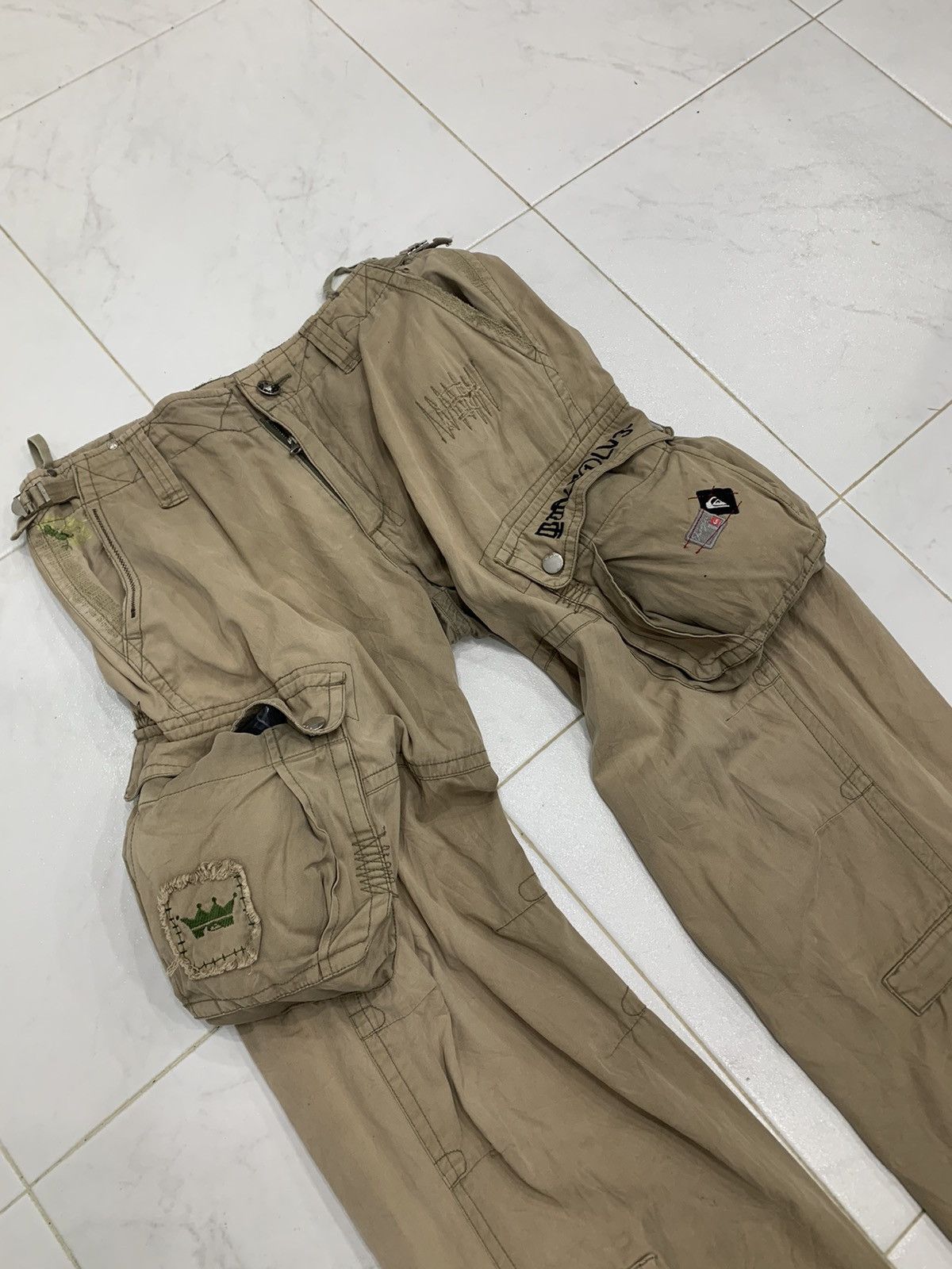 Quiksilver Quicksilver Multipocket Cargo Pants Size US 34 / EU 50 - 3 Thumbnail