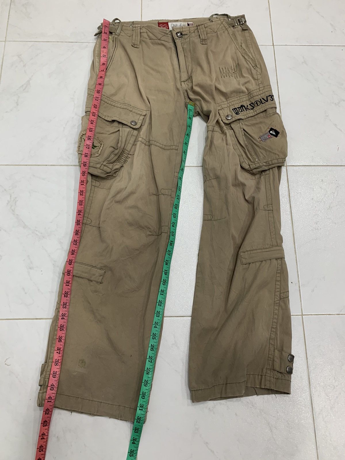 Quiksilver Quicksilver Multipocket Cargo Pants Size US 34 / EU 50 - 7 Thumbnail