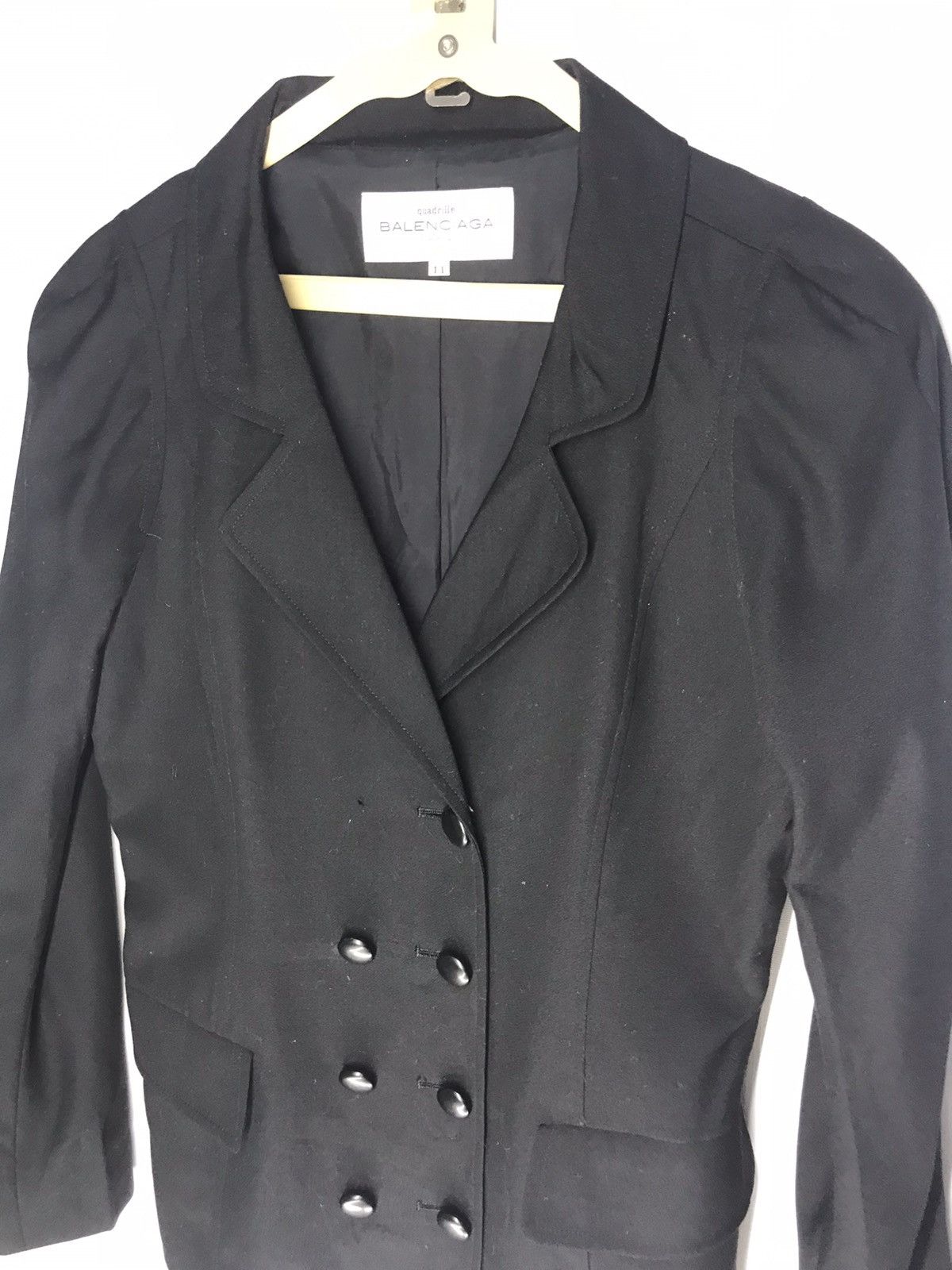 Balenciaga Quadrille balenciaga coat jacket woman Size US M / EU 48-50 / 2 - 6 Thumbnail