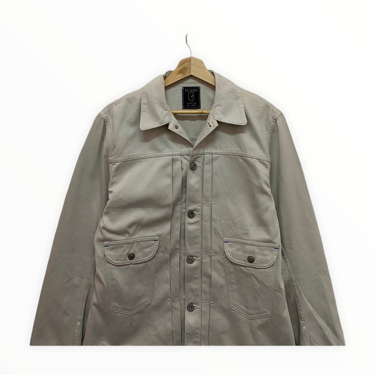 Fujito ARCHIVE FUJITO MADE IN JAPAN TRUCKER JACKET Size US S / EU 44-46 / 1 - 3 Thumbnail
