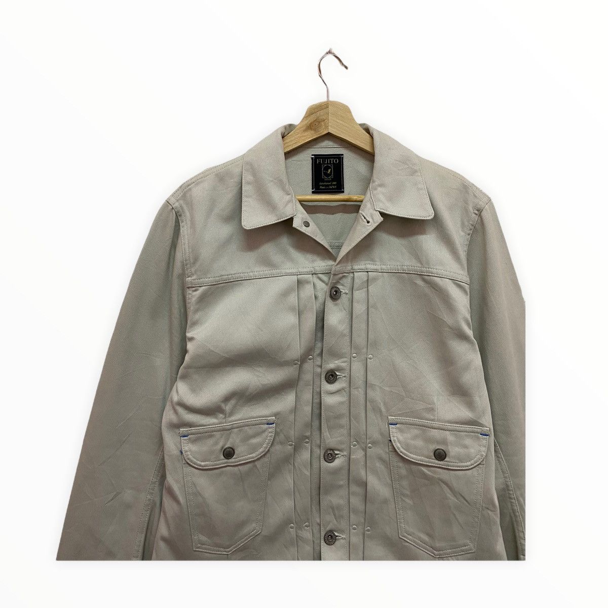 Fujito ARCHIVE FUJITO MADE IN JAPAN TRUCKER JACKET Size US S / EU 44-46 / 1 - 6 Thumbnail