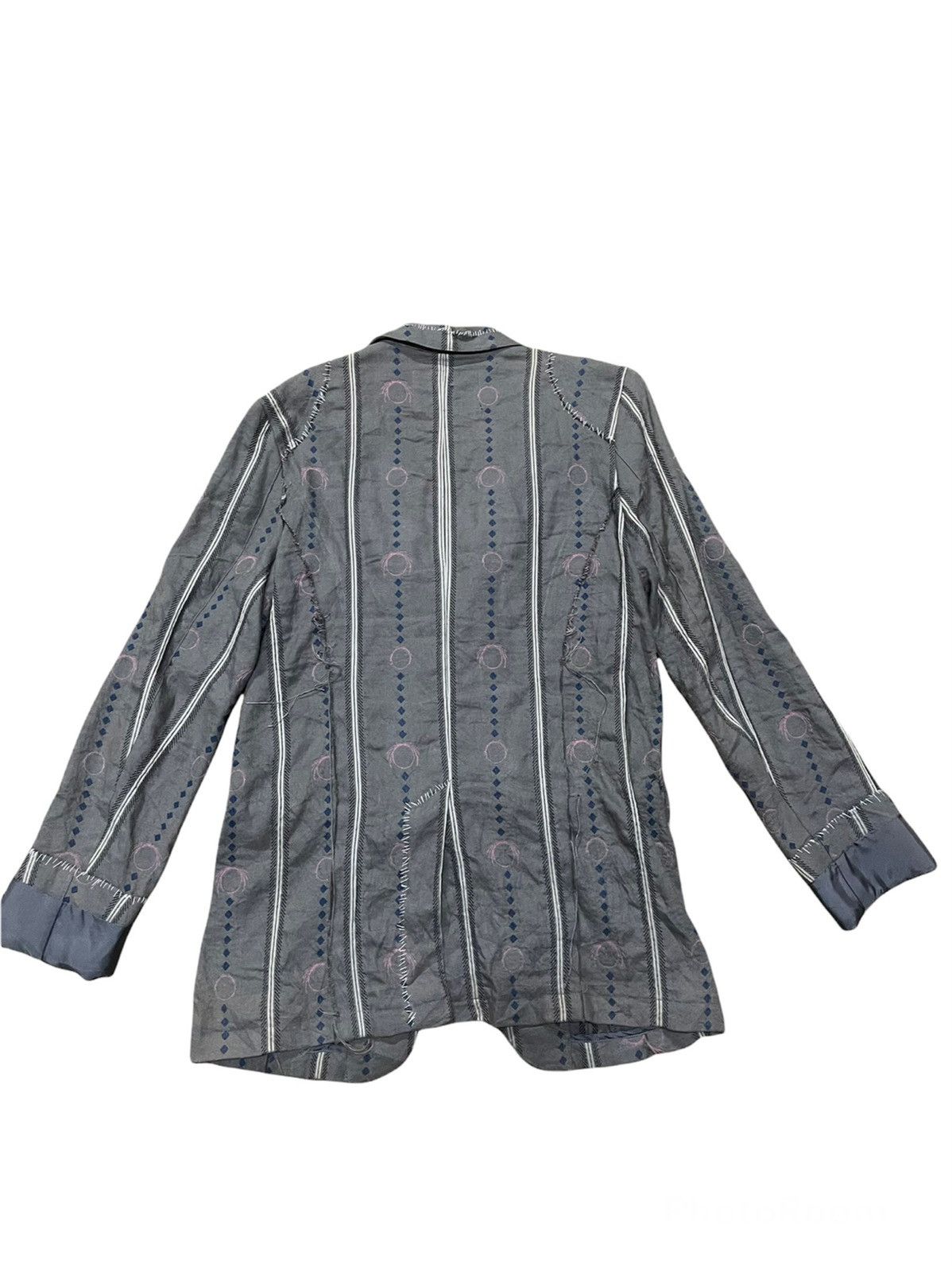 Jun Takahashi 🚀RARE 🔥SS03 “SCAB” FRINGE SUIT PATCHED UNDERCOVER Size US M / EU 48-50 / 2 - 7 Thumbnail