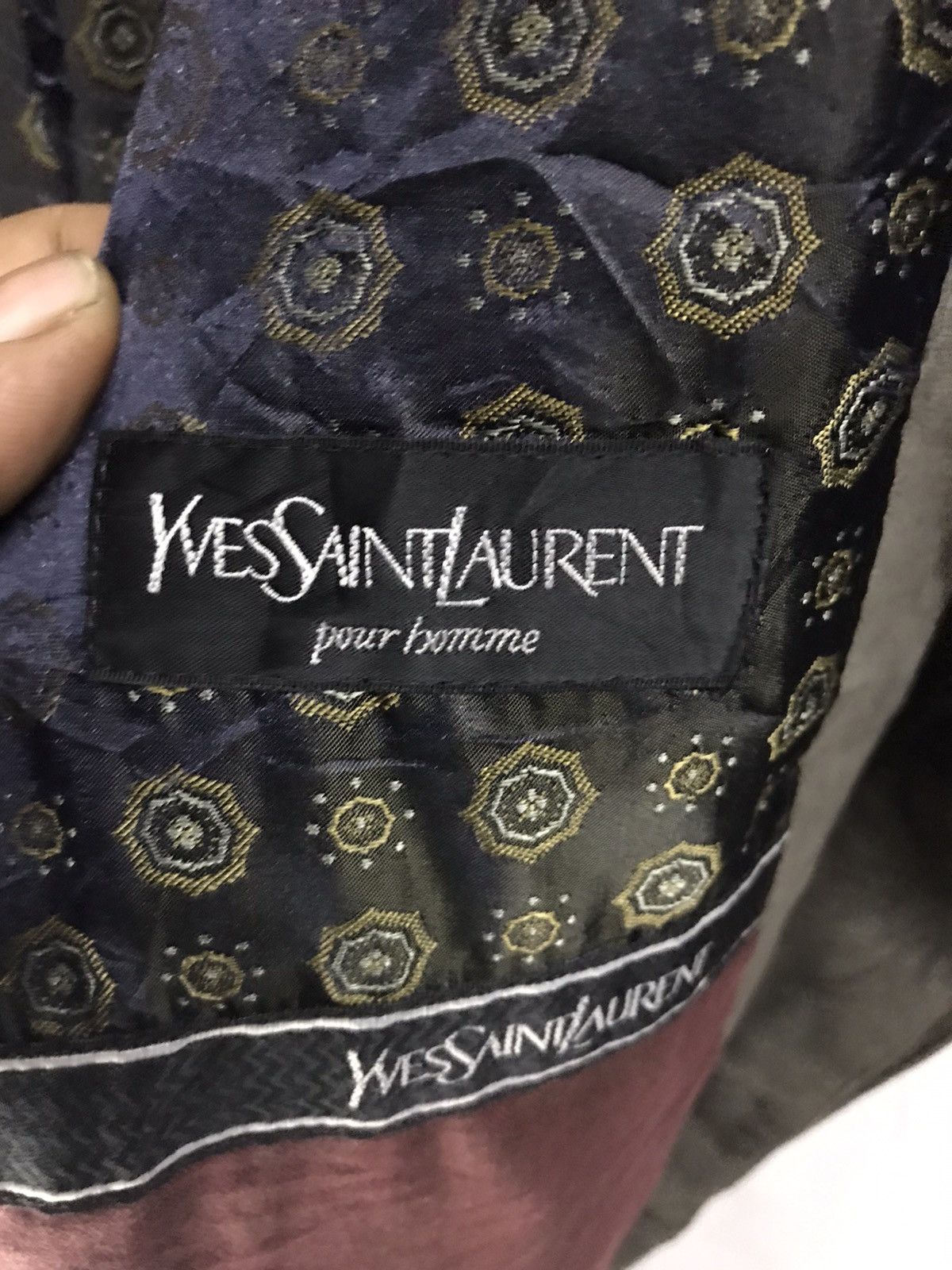 Designer × Yves Saint Laurent Yvessaintlaurent(YSL)pour homme trench coat/long coat Size US M / EU 48-50 / 2 - 7 Thumbnail