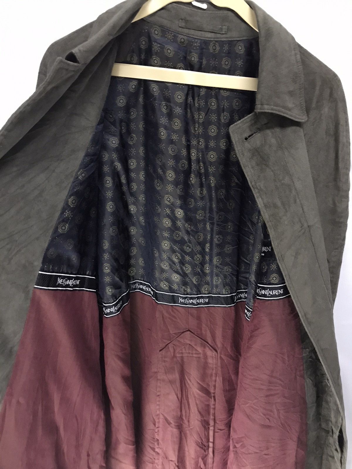 Designer × Yves Saint Laurent Yvessaintlaurent(YSL)pour homme trench coat/long coat Size US M / EU 48-50 / 2 - 10 Thumbnail