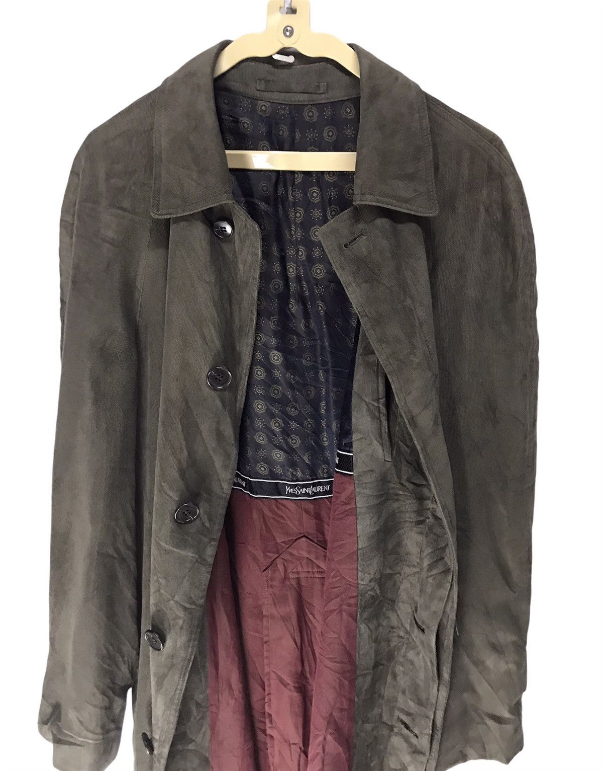 Designer × Yves Saint Laurent Yvessaintlaurent(YSL)pour homme trench coat/long coat Size US M / EU 48-50 / 2 - 4 Thumbnail
