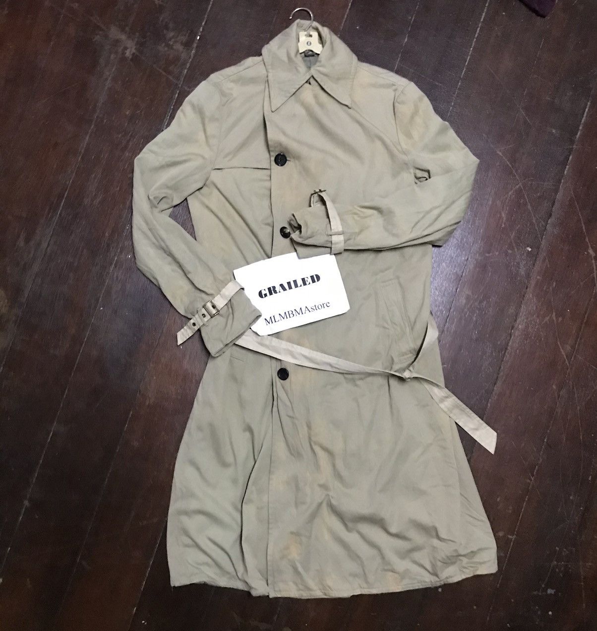 Japanese Brand × Julius × Vintage Vintage julius 2004 spring and summer collection trenchcoat Size US M / EU 48-50 / 2 - 1 Thumbnail