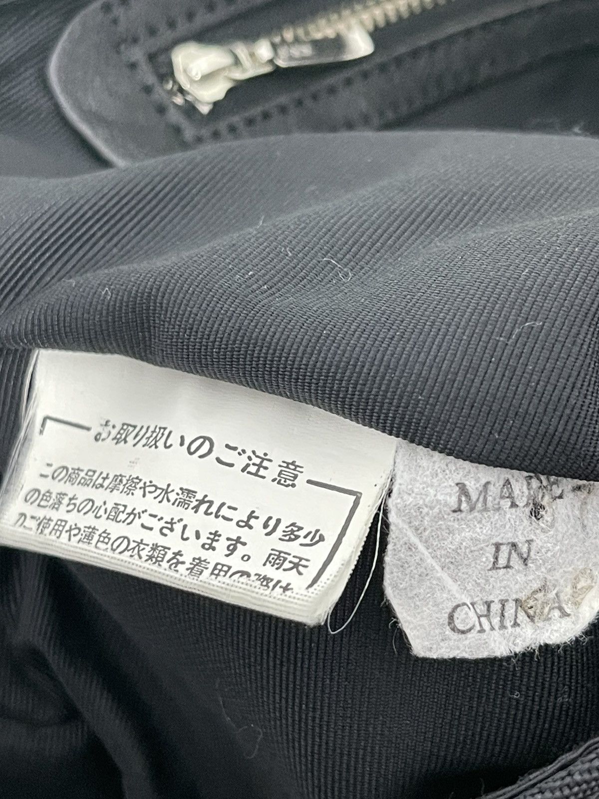 Yohji Yamamoto Y’saccs Yohji Yamamoto Sling Bag Nylon+Leather Size ONE SIZE - 10 Thumbnail