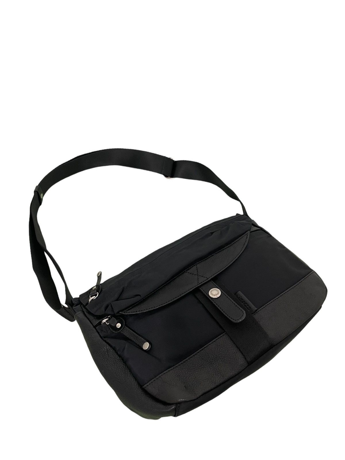 Yohji Yamamoto Y’saccs Yohji Yamamoto Sling Bag Nylon+Leather Size ONE SIZE - 2 Thumbnail