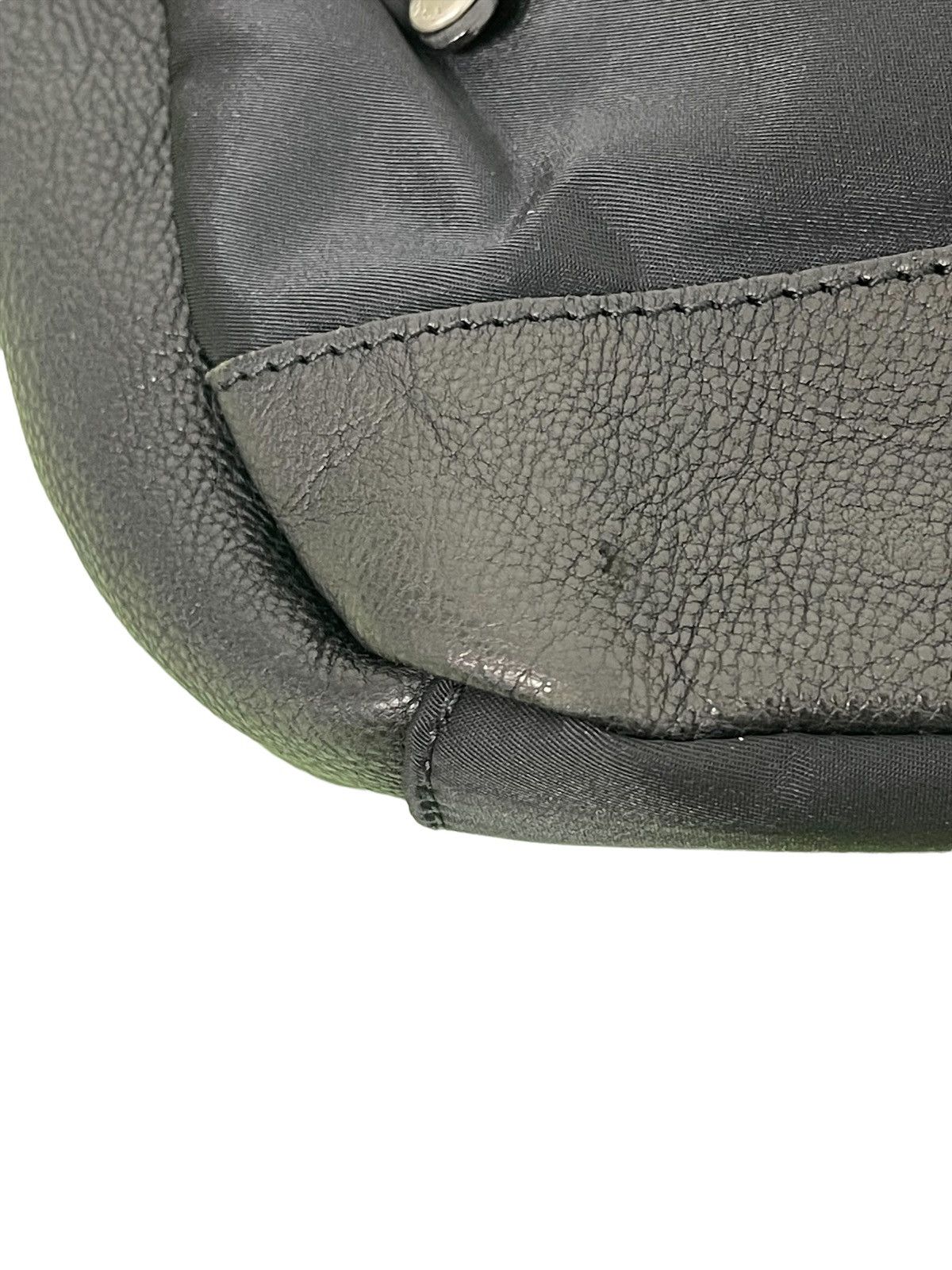 Yohji Yamamoto Y’saccs Yohji Yamamoto Sling Bag Nylon+Leather Size ONE SIZE - 4 Thumbnail
