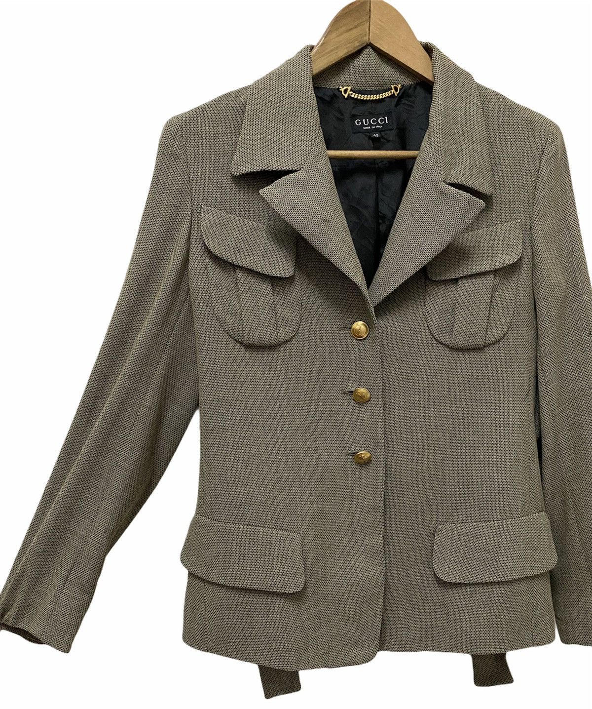 Gucci GUCCI CLASSIC LUXURY JACKET Size S / US 4 / IT 40 - 10 Thumbnail
