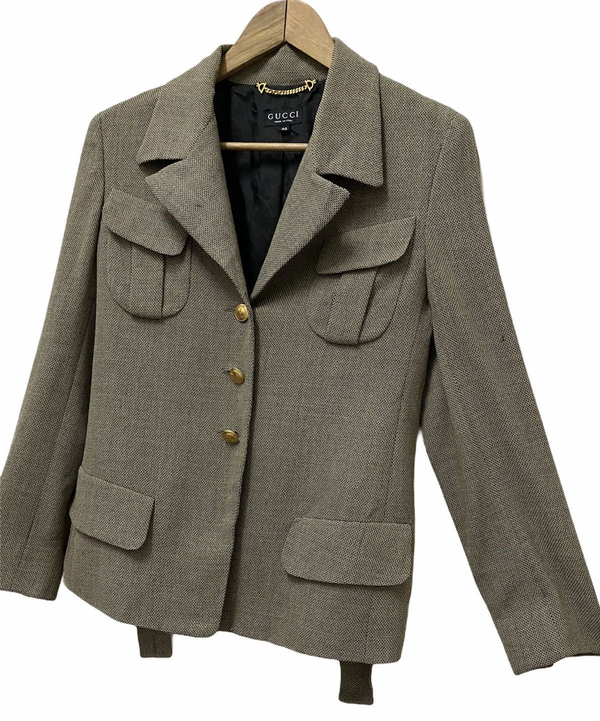 Gucci GUCCI CLASSIC LUXURY JACKET Size S / US 4 / IT 40 - 9 Thumbnail