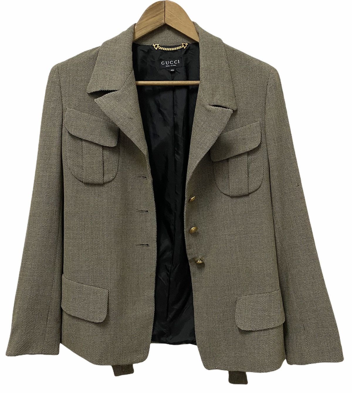 Gucci GUCCI CLASSIC LUXURY JACKET Size S / US 4 / IT 40 - 3 Thumbnail