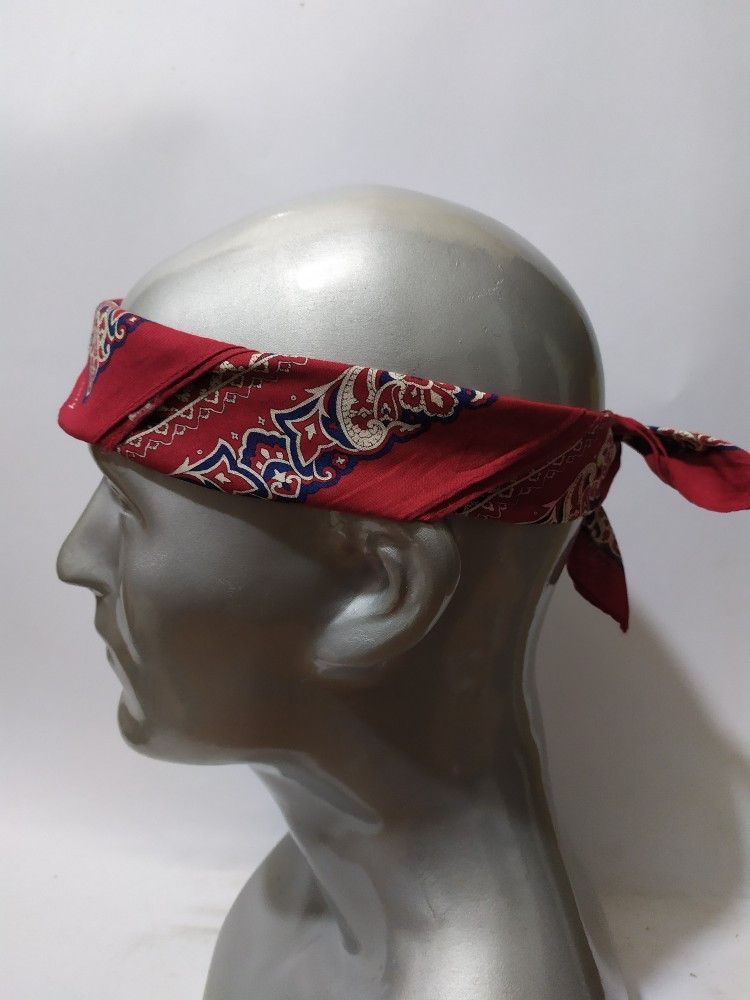 Burberry Thomas Burberry Bandana Handkerchief Headband Masked Size ONE SIZE - 2 Thumbnail