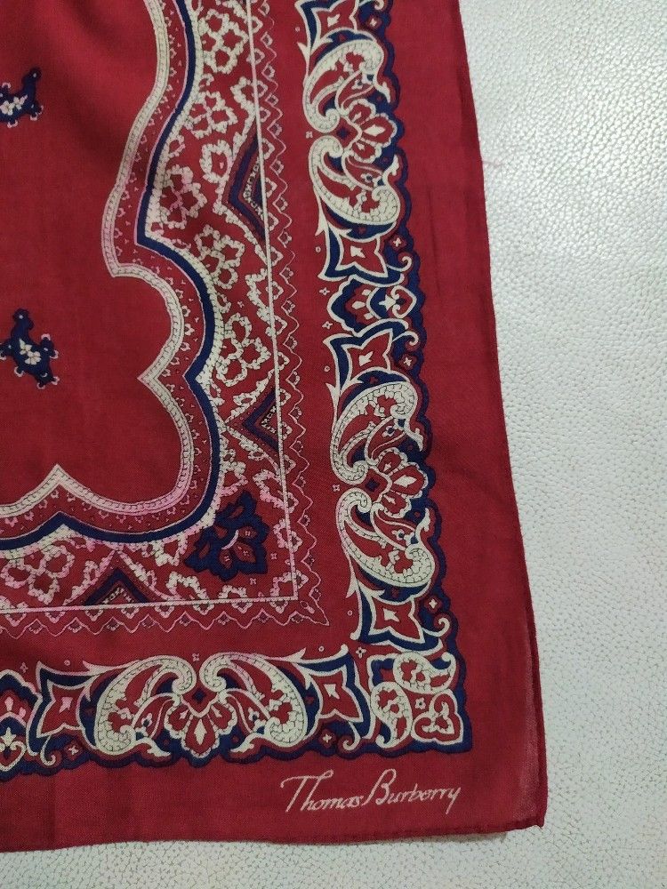 Burberry Thomas Burberry Bandana Handkerchief Headband Masked Size ONE SIZE - 9 Thumbnail