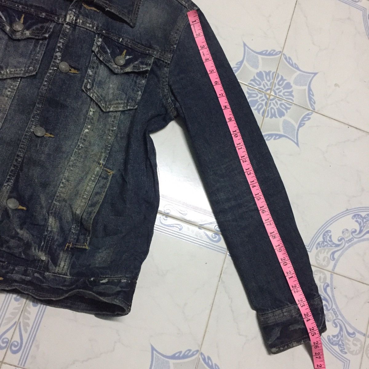 Denim Jacket × Jack Rose × Japanese Brand Distressed