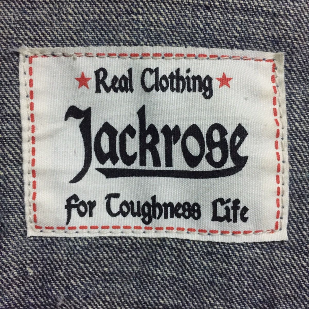 JACKROSE Distressed Jackrose Denim Jacket For Toughness Life Size US L / EU 52-54 / 3 - 19 Thumbnail