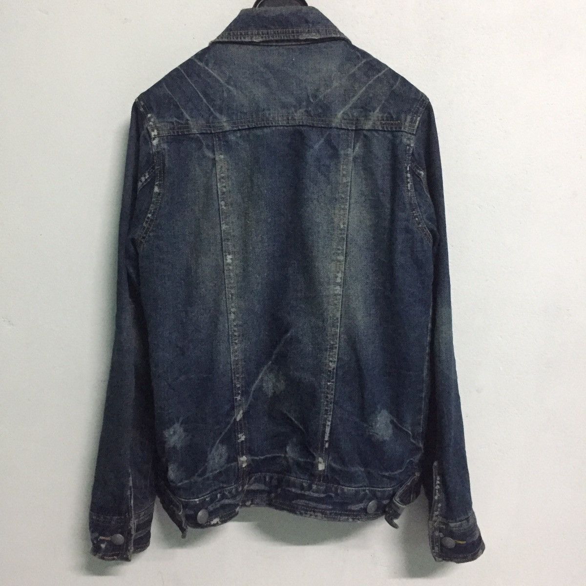JACKROSE Distressed Jackrose Denim Jacket For Toughness Life Size US L / EU 52-54 / 3 - 13 Thumbnail