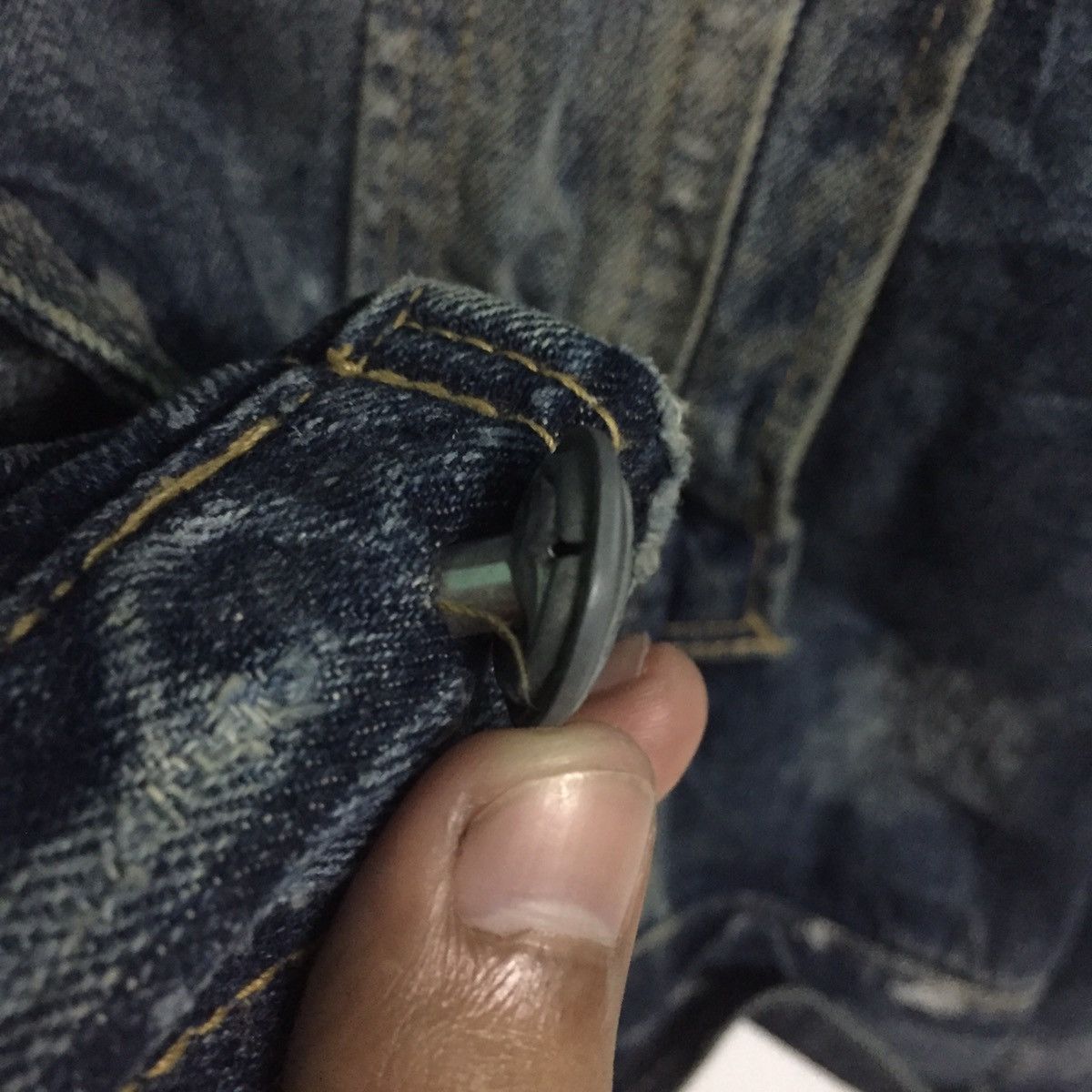 JACKROSE Distressed Jackrose Denim Jacket For Toughness Life Size US L / EU 52-54 / 3 - 11 Thumbnail