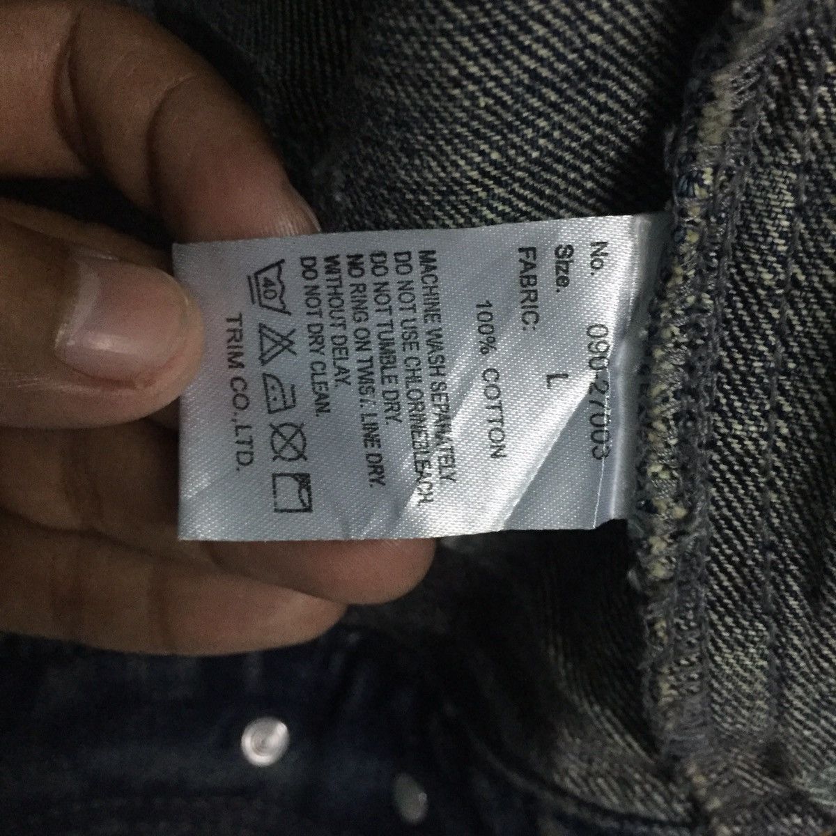JACKROSE Distressed Jackrose Denim Jacket For Toughness Life Size US L / EU 52-54 / 3 - 20 Thumbnail