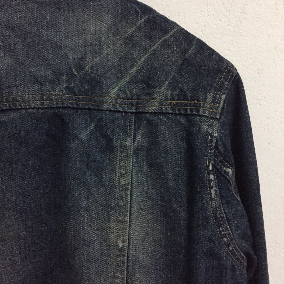 JACKROSE Distressed Jackrose Denim Jacket For Toughness Life Size US L / EU 52-54 / 3 - 15 Thumbnail
