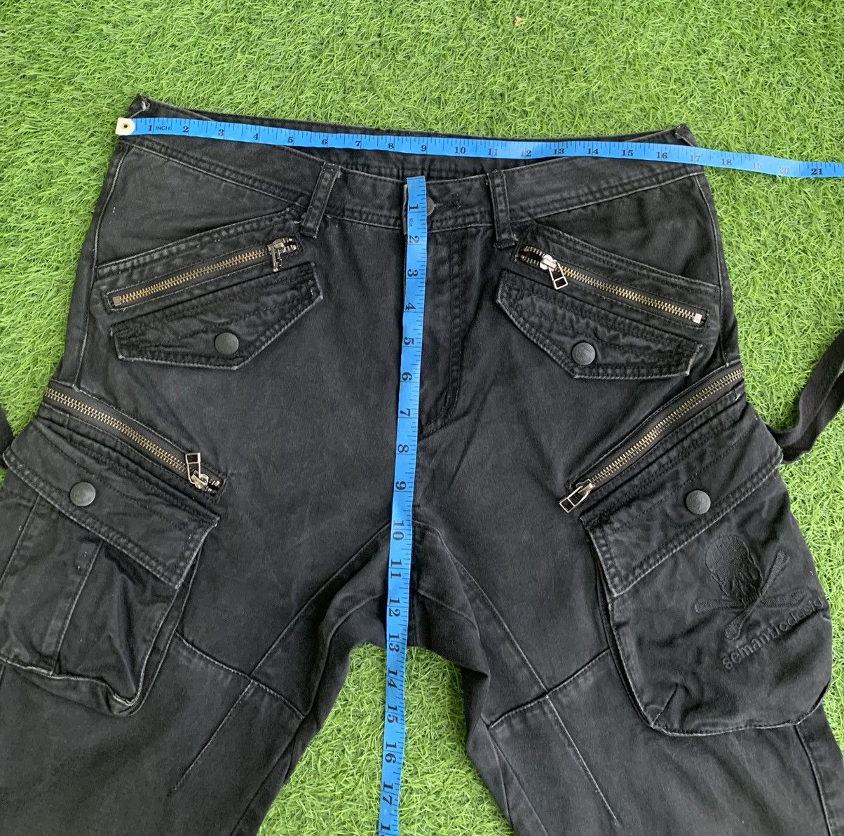 Japanese Brand Roen X Semantic Design Gasmask Style Cargo Size US 34 / EU 50 - 15 Thumbnail