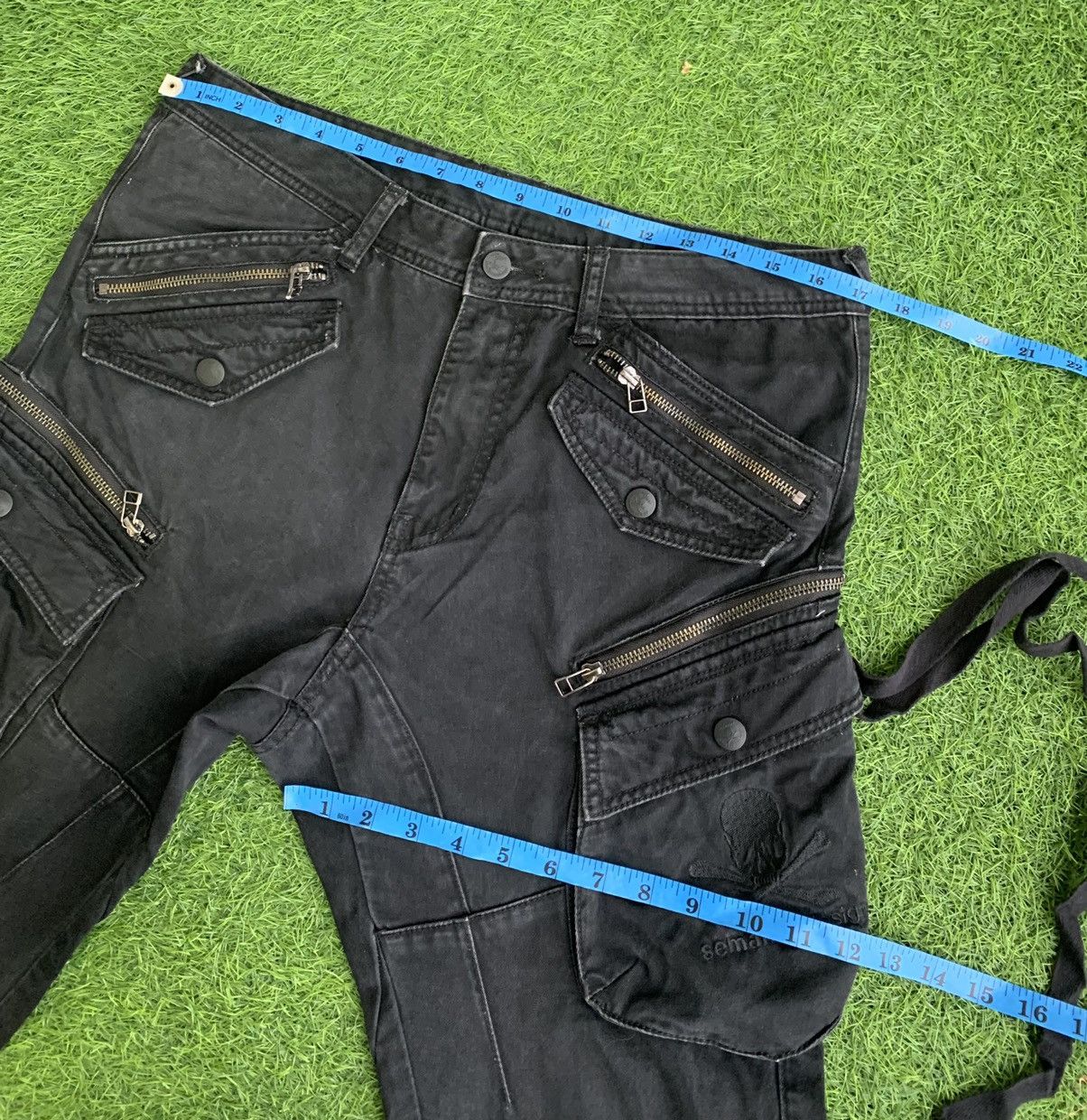 Japanese Brand Roen X Semantic Design Gasmask Style Cargo Size US 34 / EU 50 - 14 Thumbnail