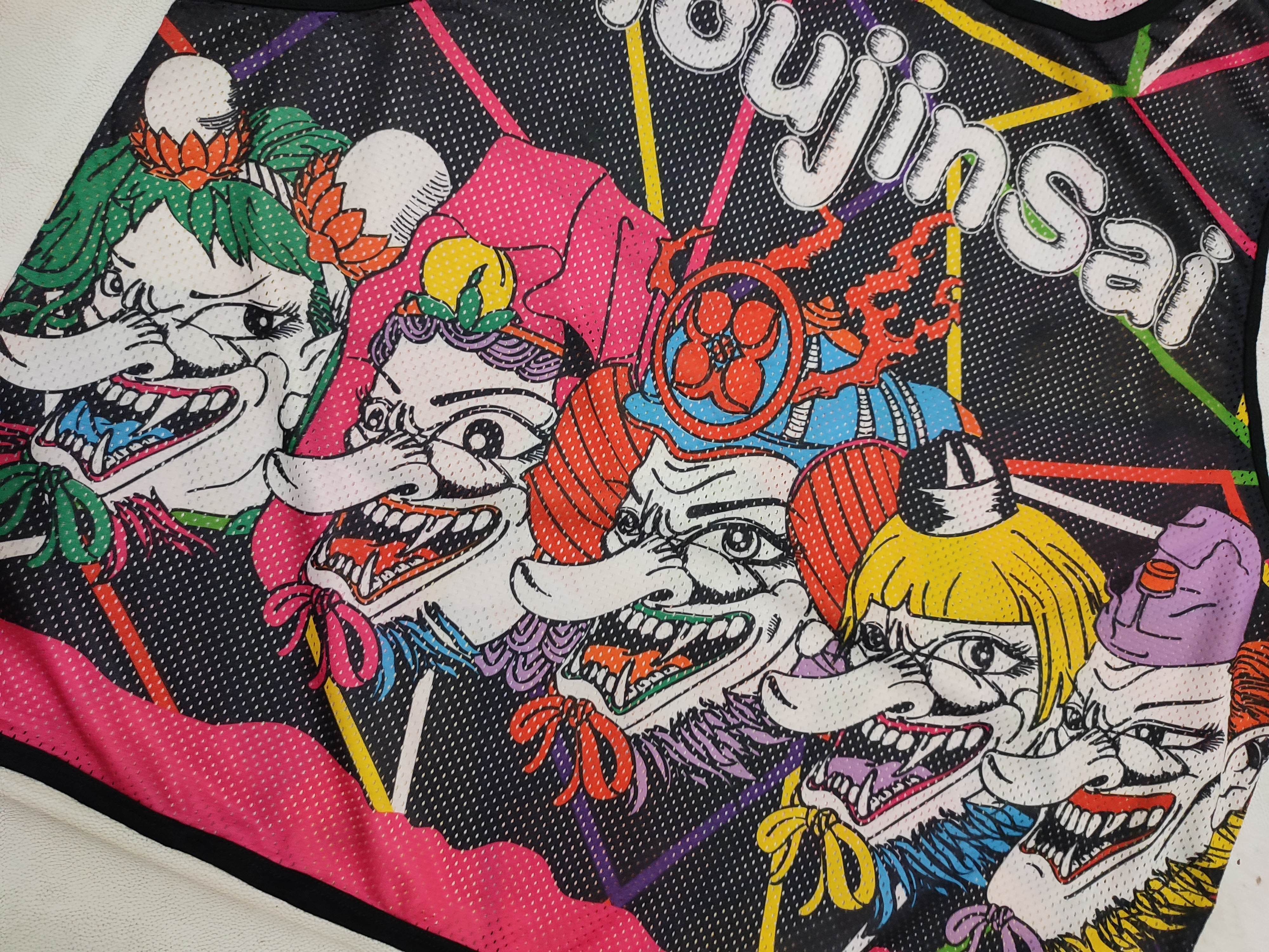 Japanese Brand 🔥Toujinsai Clown Art Smooch Sleeveless Jersey Size US M / EU 48-50 / 2 - 3 Thumbnail