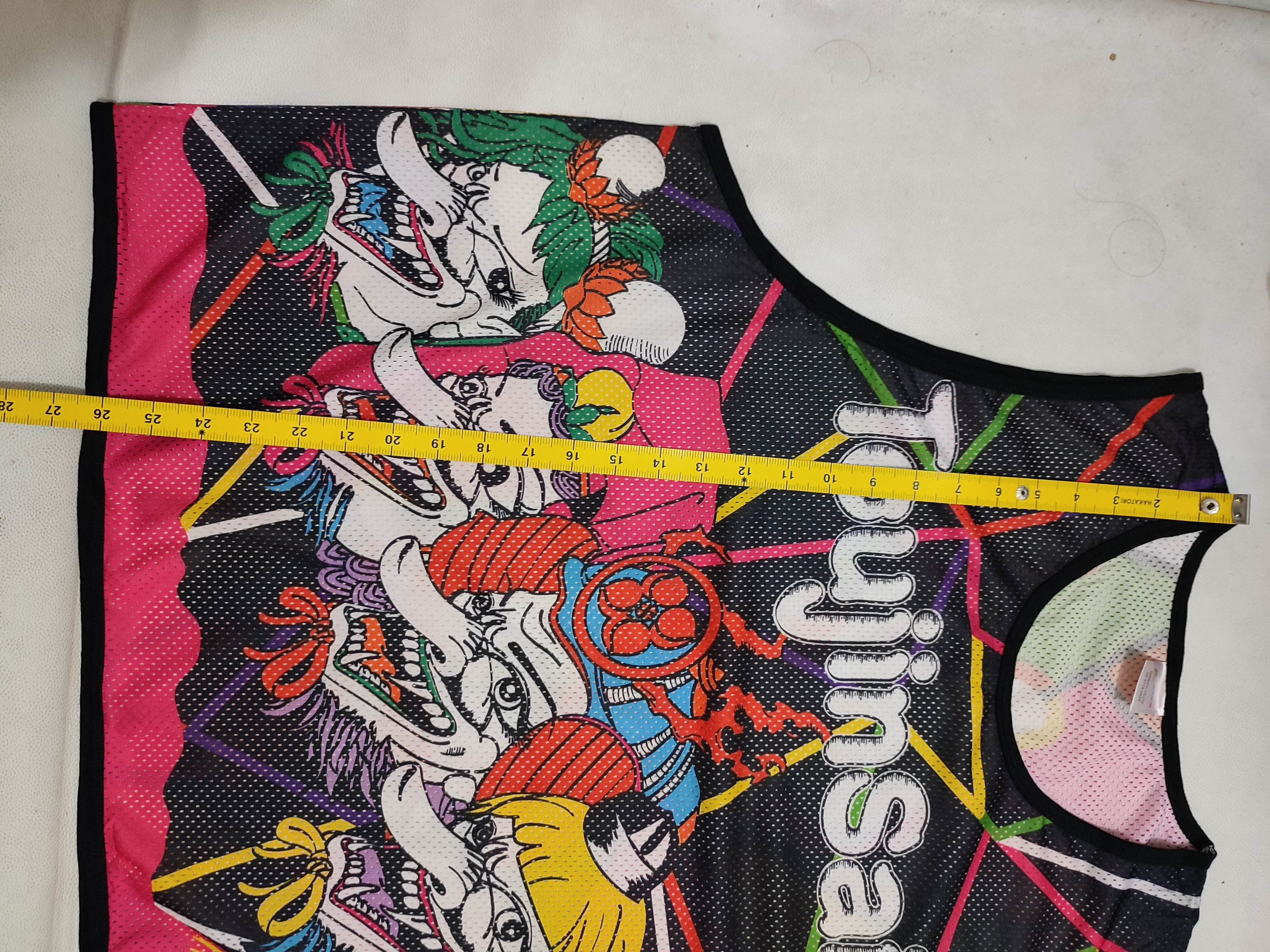 Japanese Brand 🔥Toujinsai Clown Art Smooch Sleeveless Jersey Size US M / EU 48-50 / 2 - 9 Thumbnail
